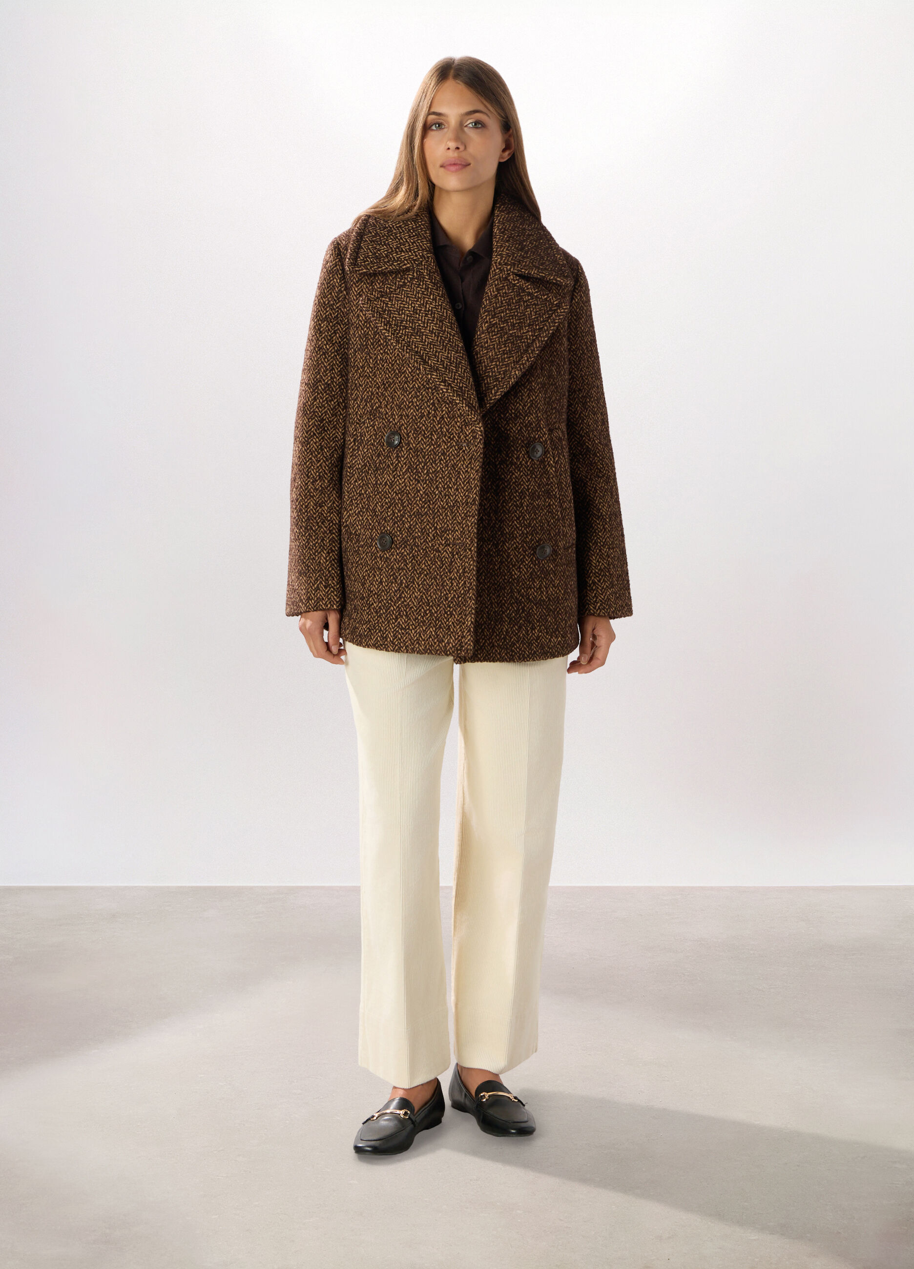 Cappotto doppiopetto donna_0