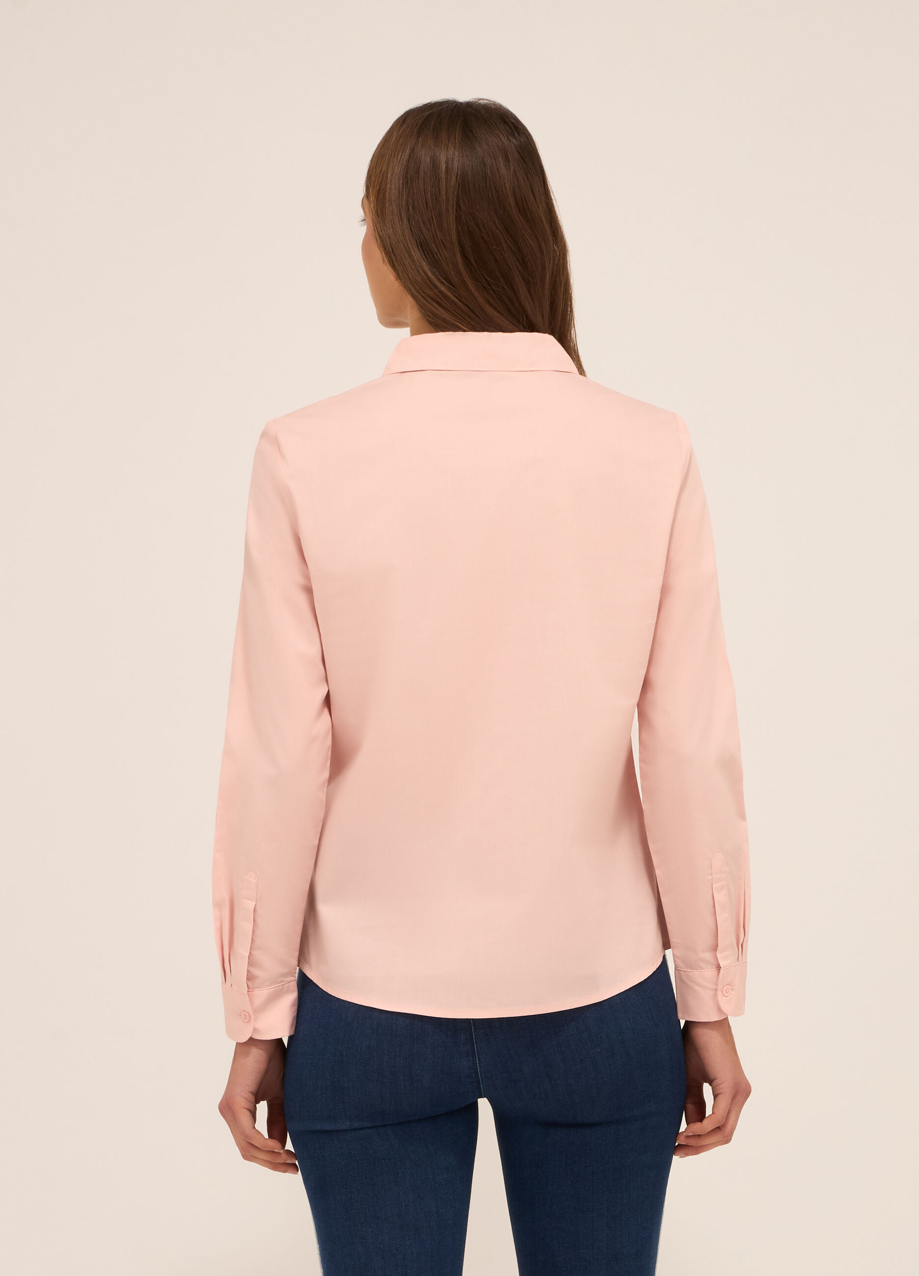 Camicia in poli-cotton donna_1