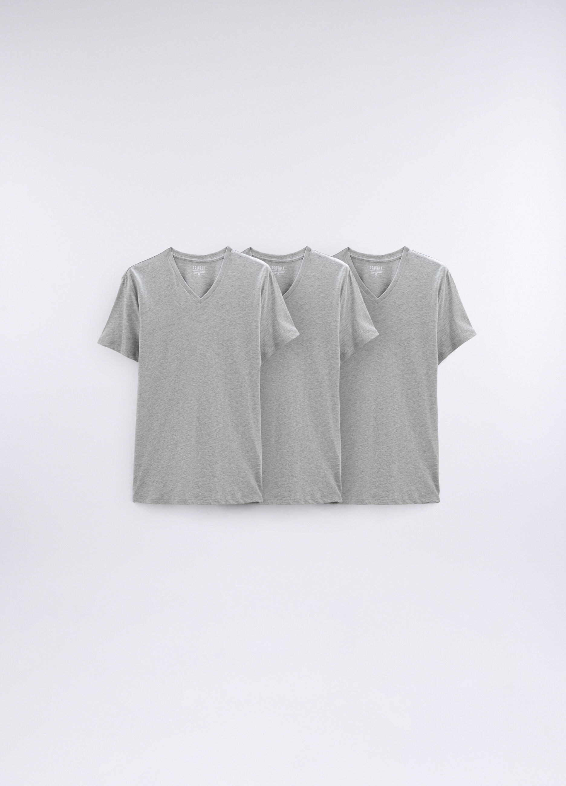 3 pack T-shirt intima scollo a V uomo_1