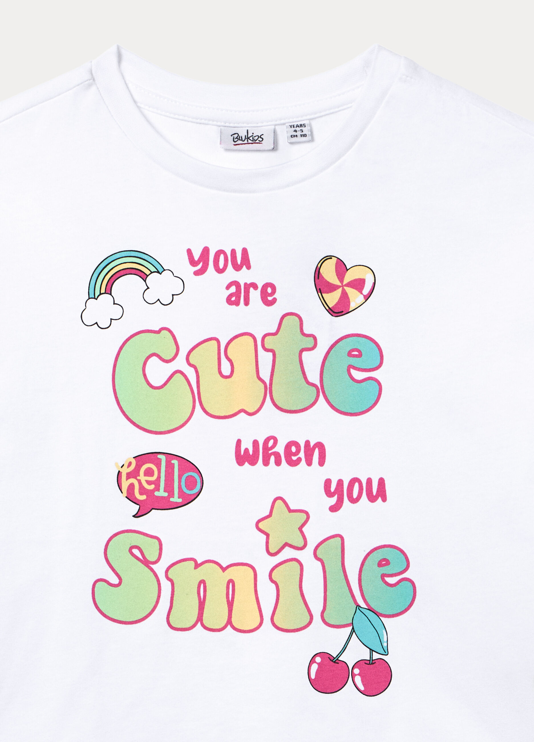 T-shirt girocollo bambina_2