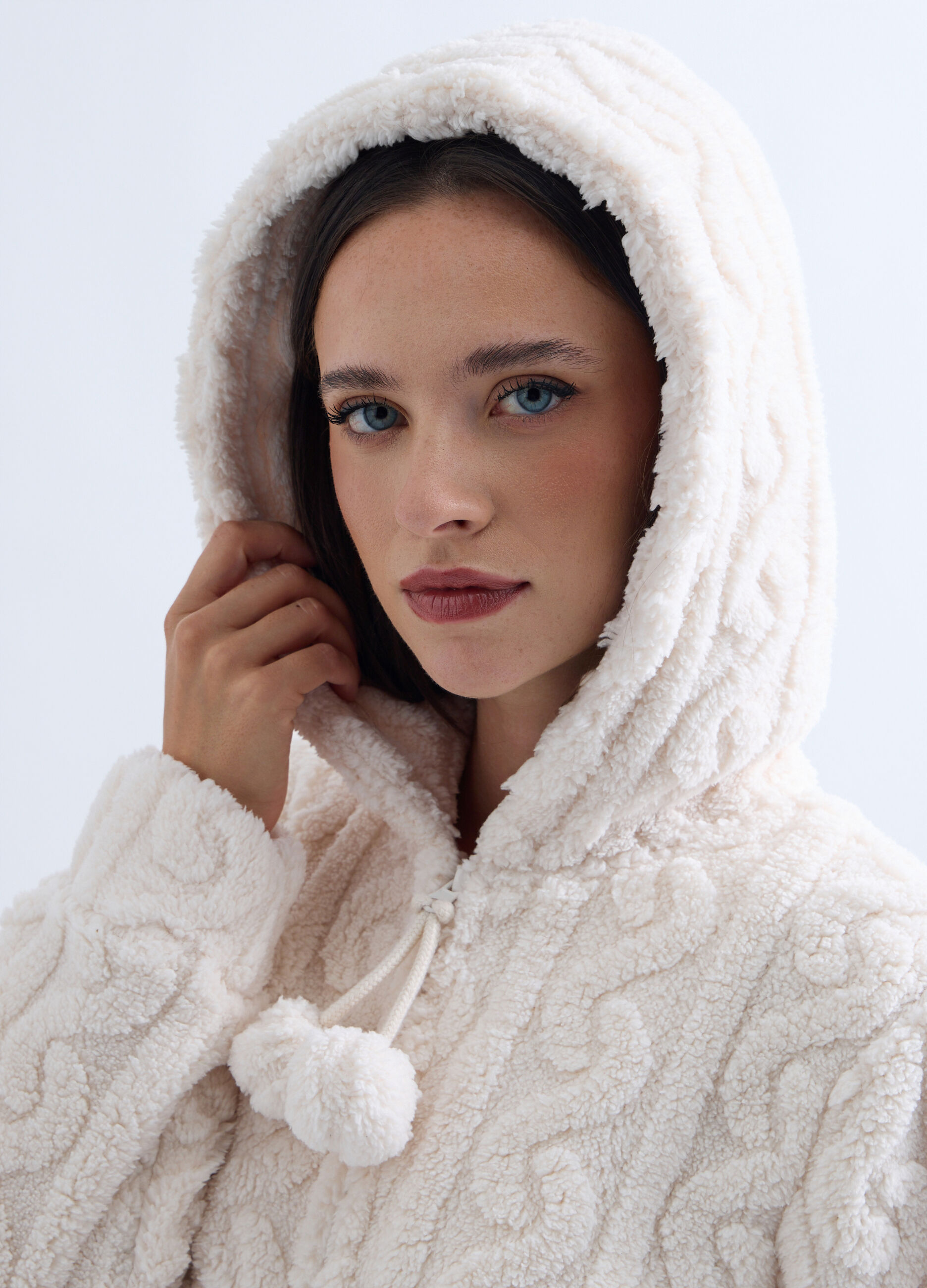 Vestaglia in sherpa donna_2