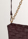 Pochette con motivo intrecciato donna_1