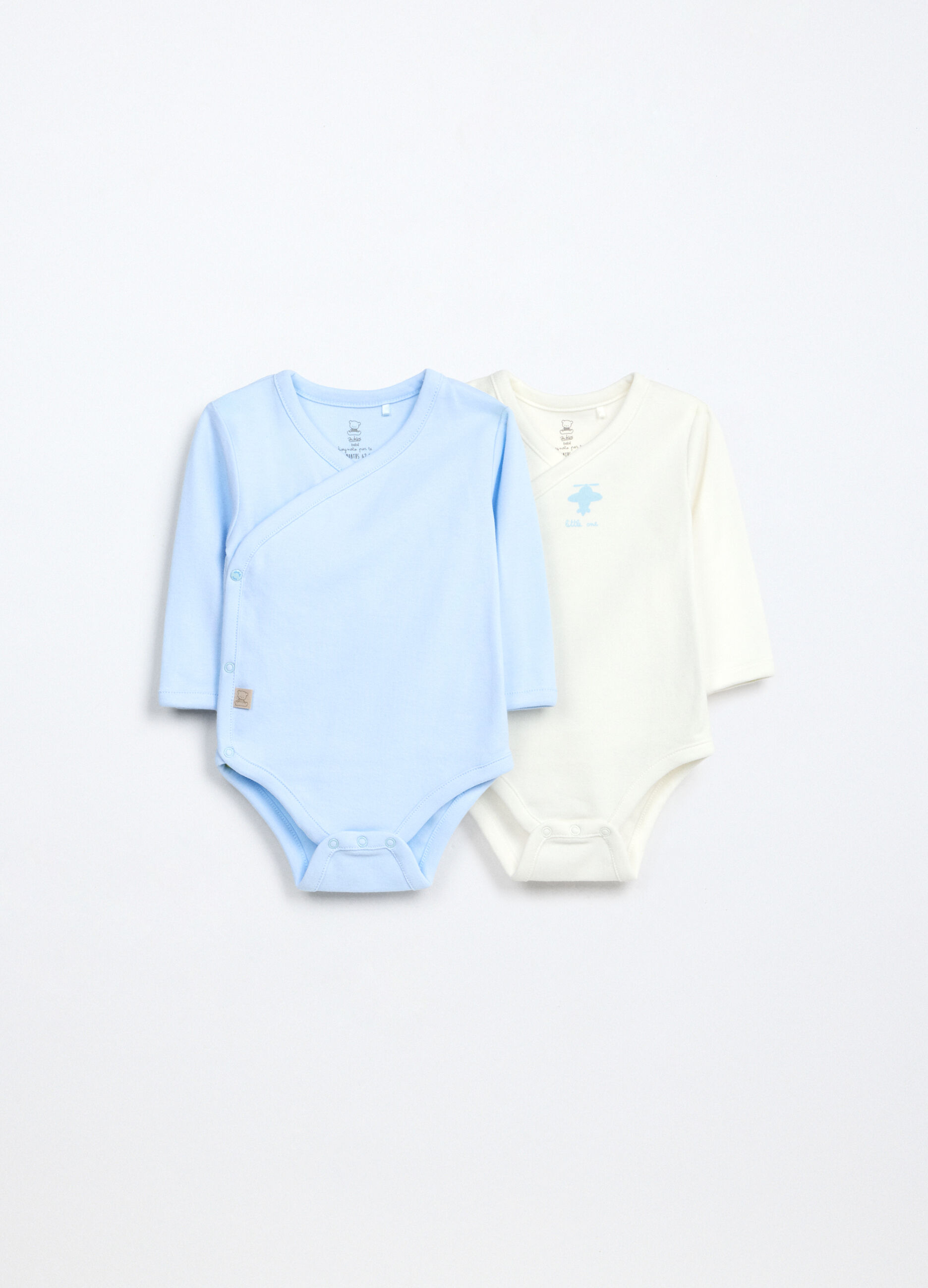 Pack 2 body in interlock di puro cotone_0