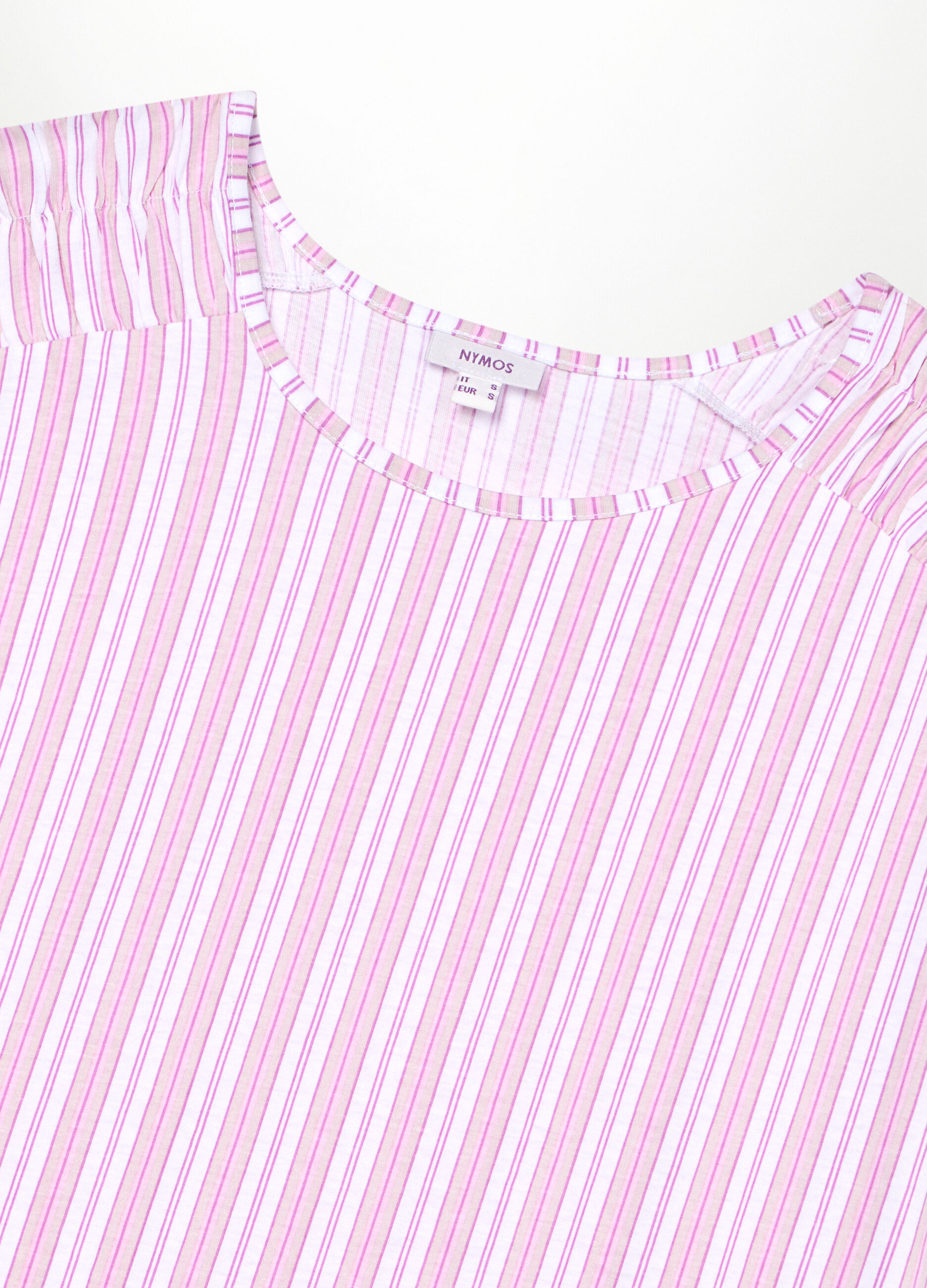 T-shirt pigiama in jersey di puro cotone donna_1