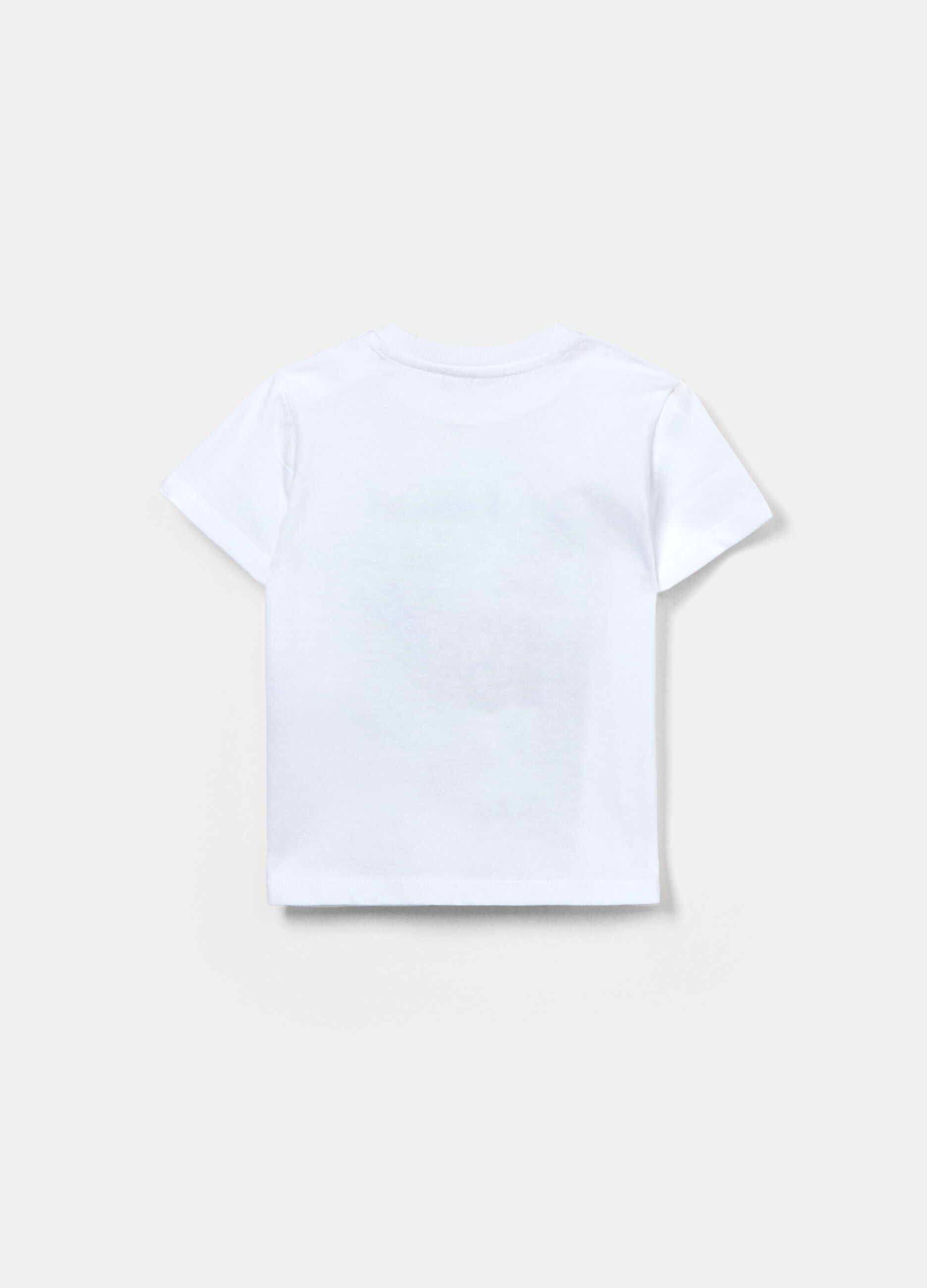 T-shirt in jersey di puro cotone bimbo_1
