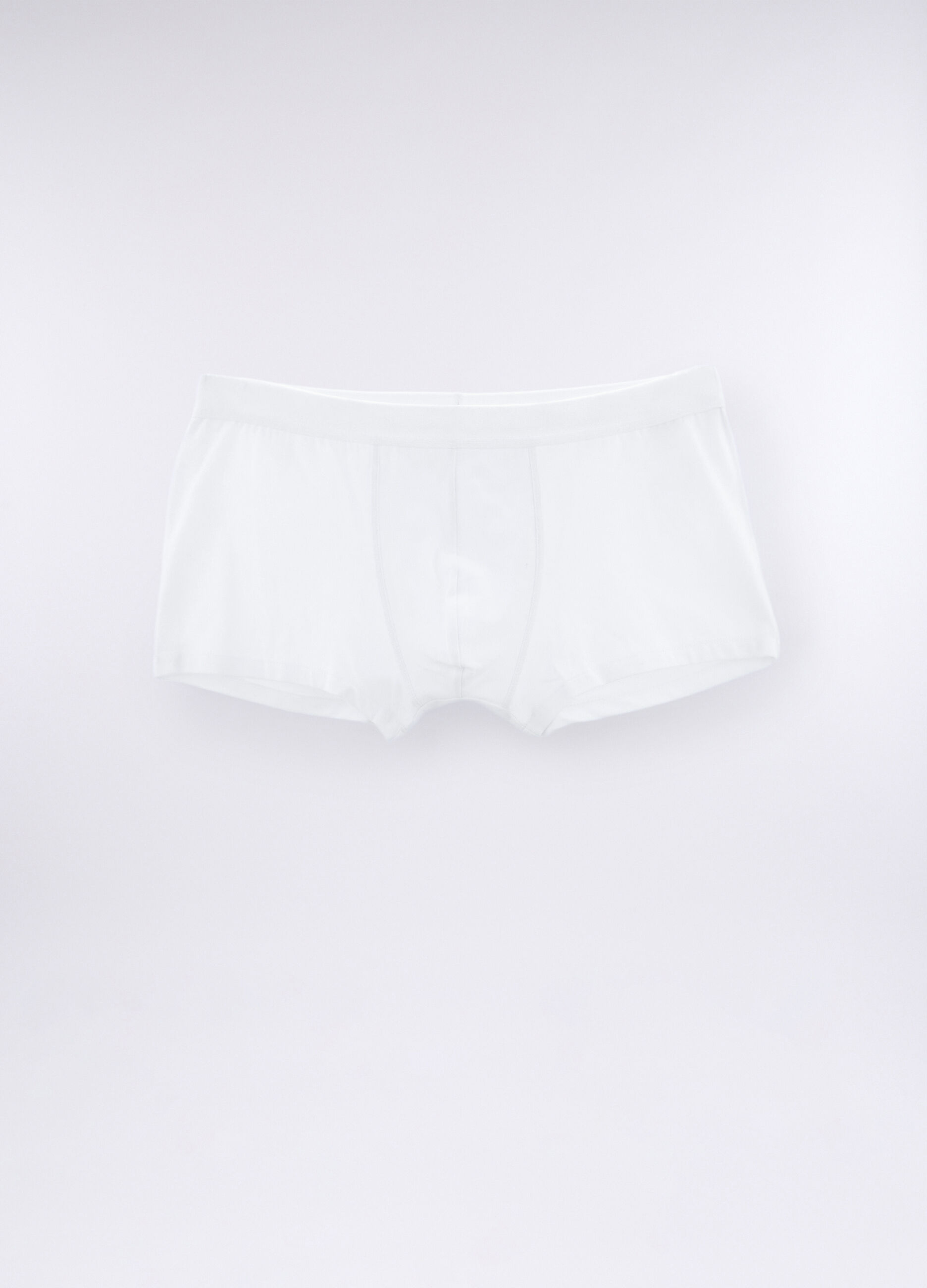 3 pack boxer tinta unita in cotone stretch uomo_1