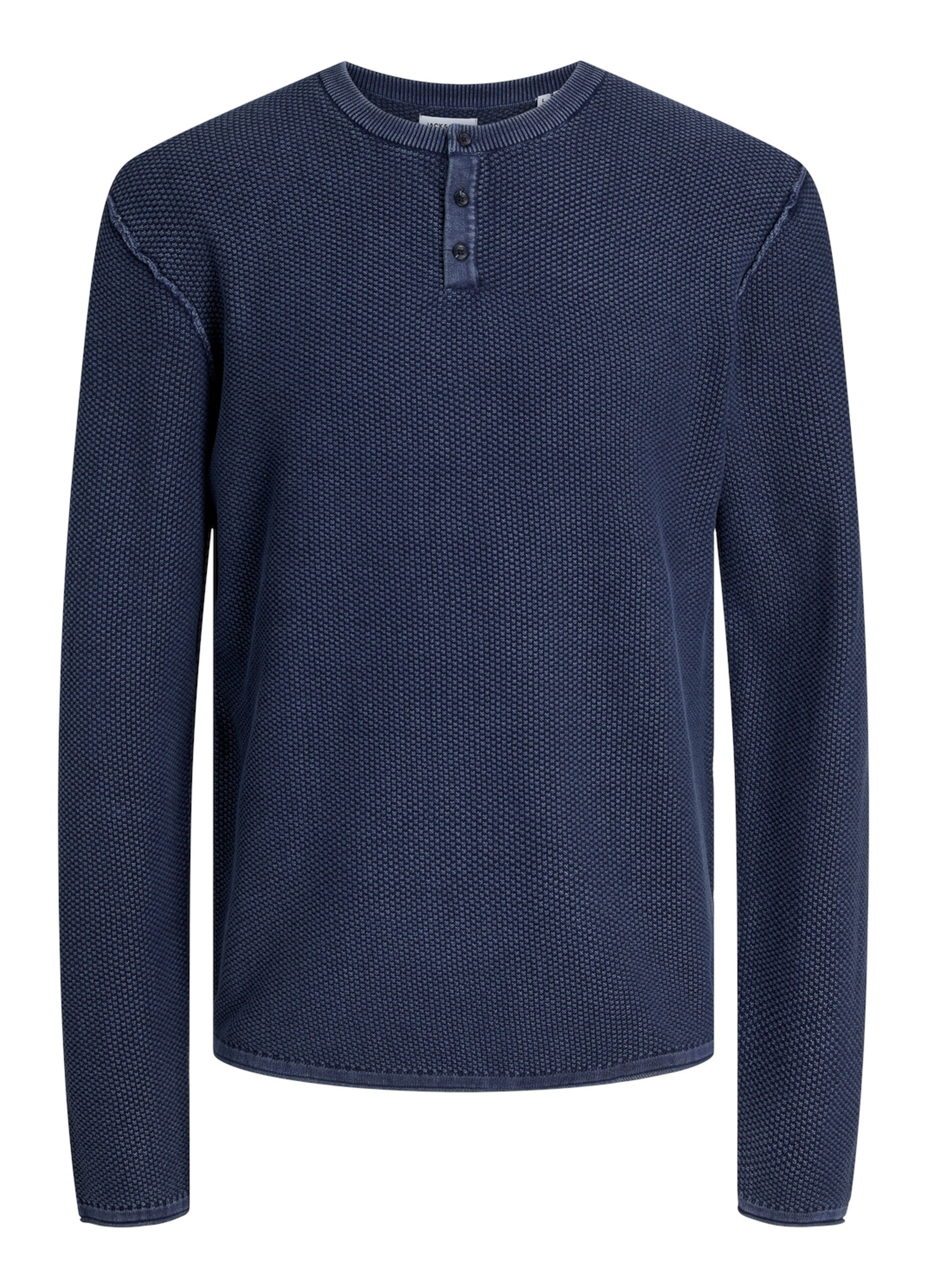 Maglia serafino a maniche lunghe uomo_0
