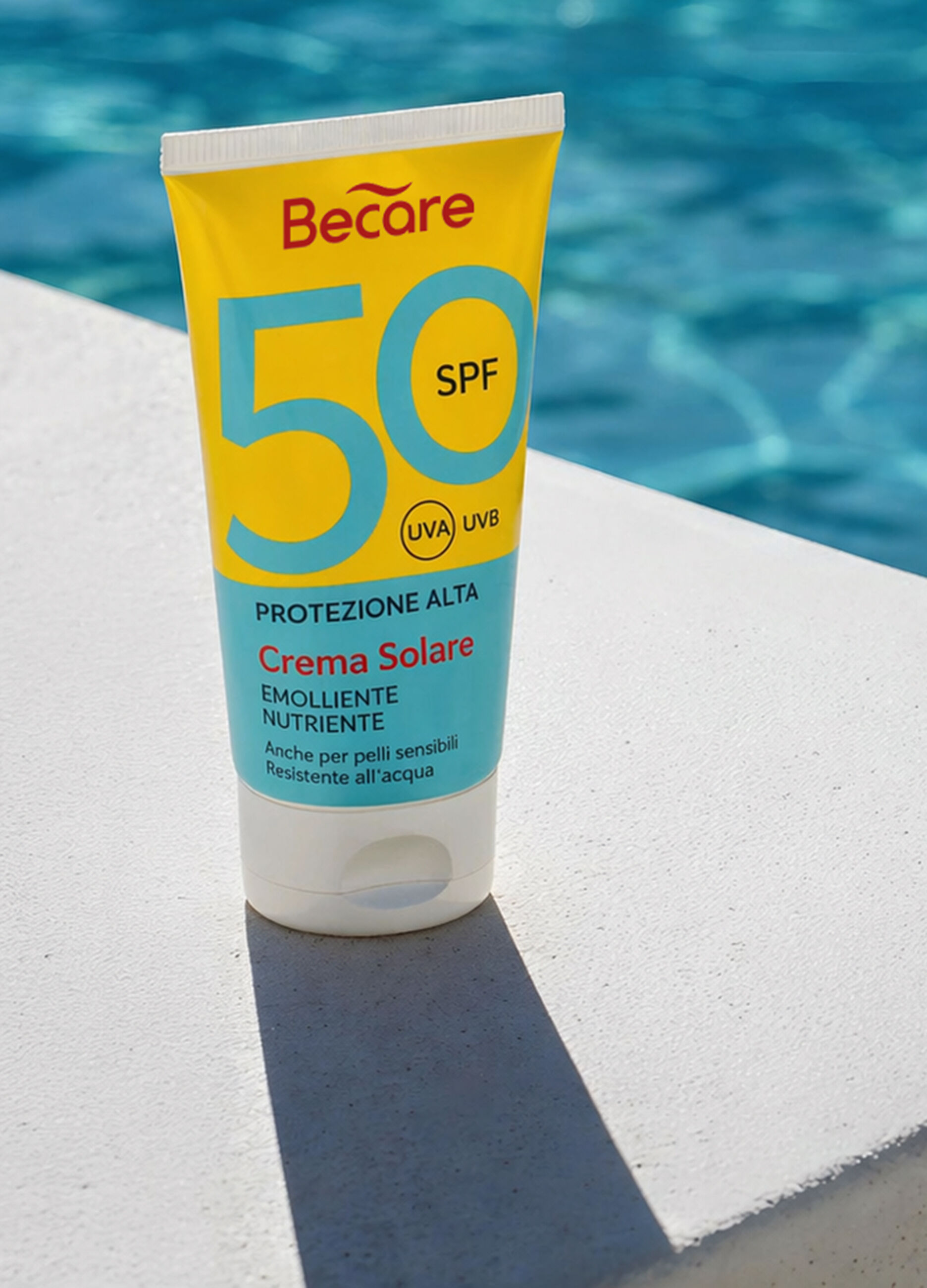 Crema solare SPF50  per il corpo a rapido assorbimento. Texture morbida e leggera_0