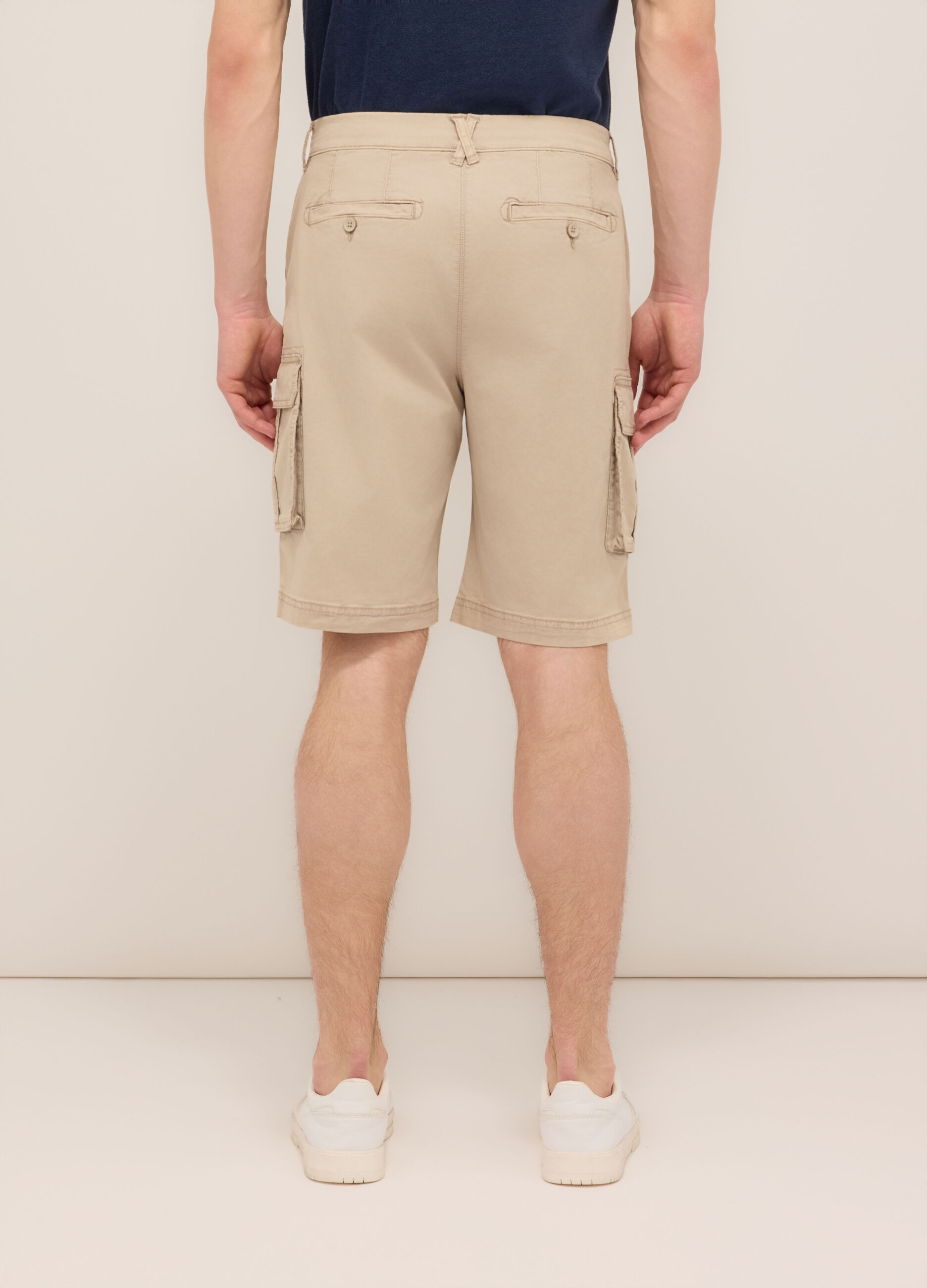Bermuda in cotone stretch uomo_1