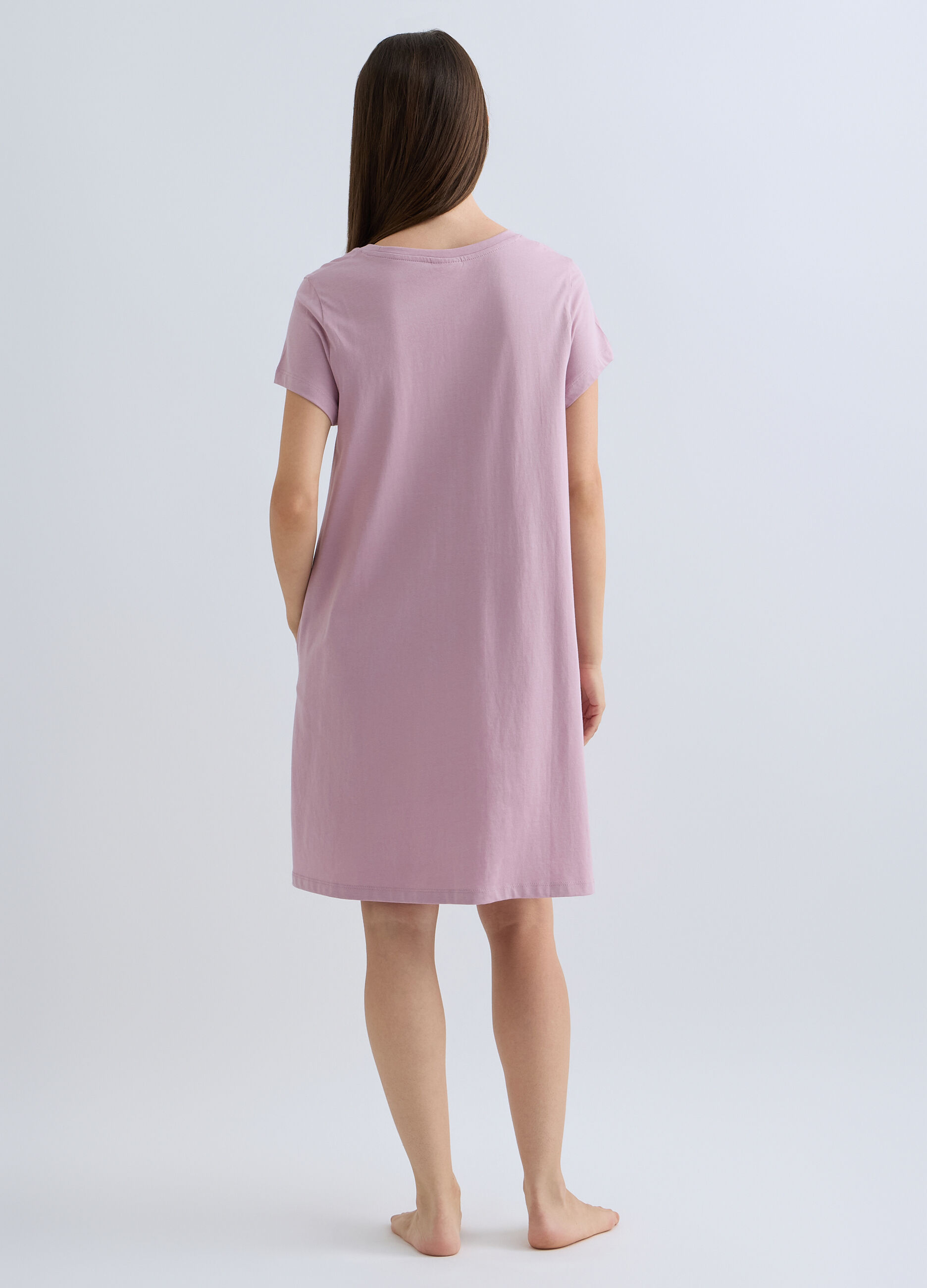 Camicia da notte corta donna _1