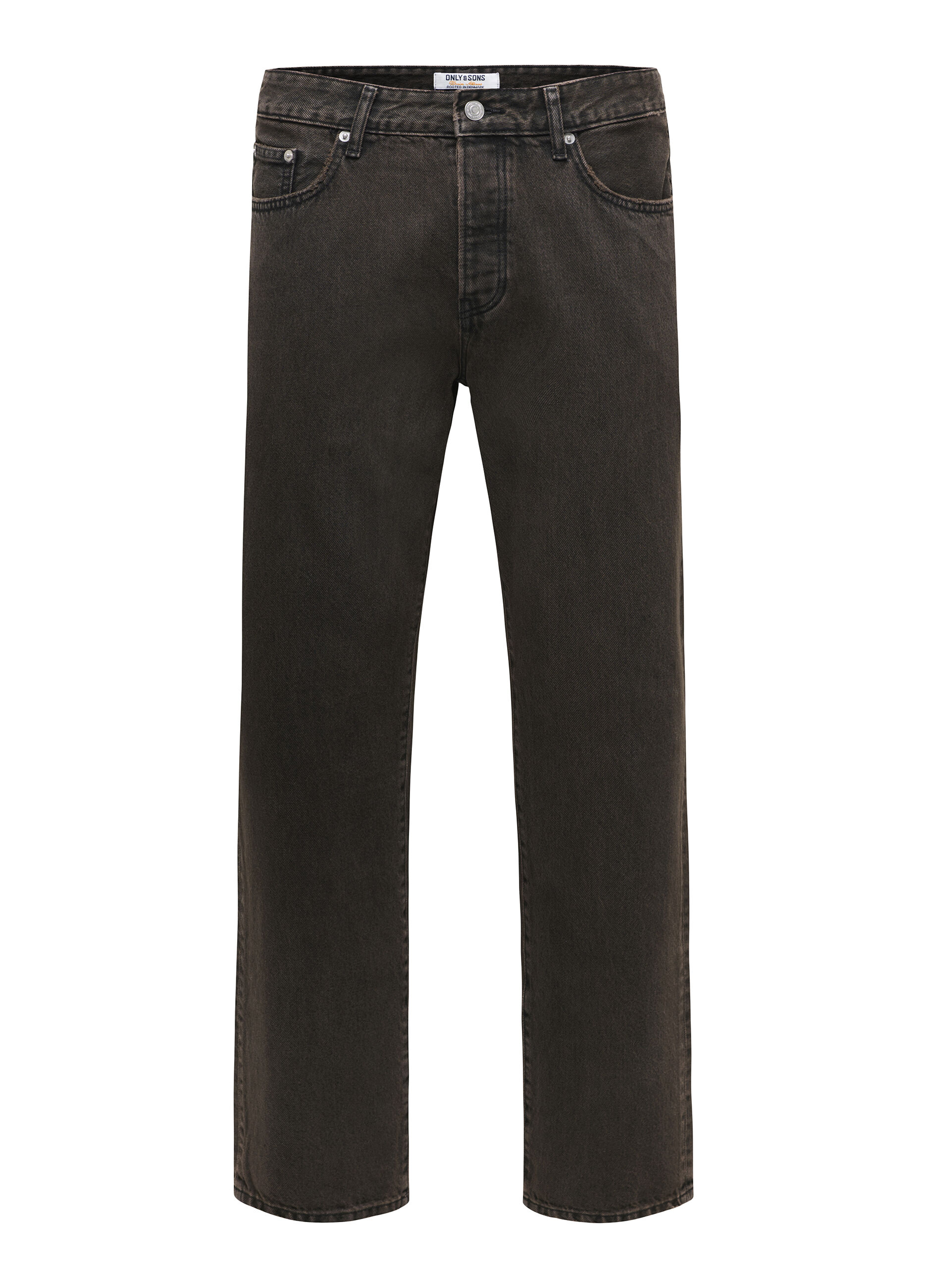 Jeans in denim lavato uomo_5