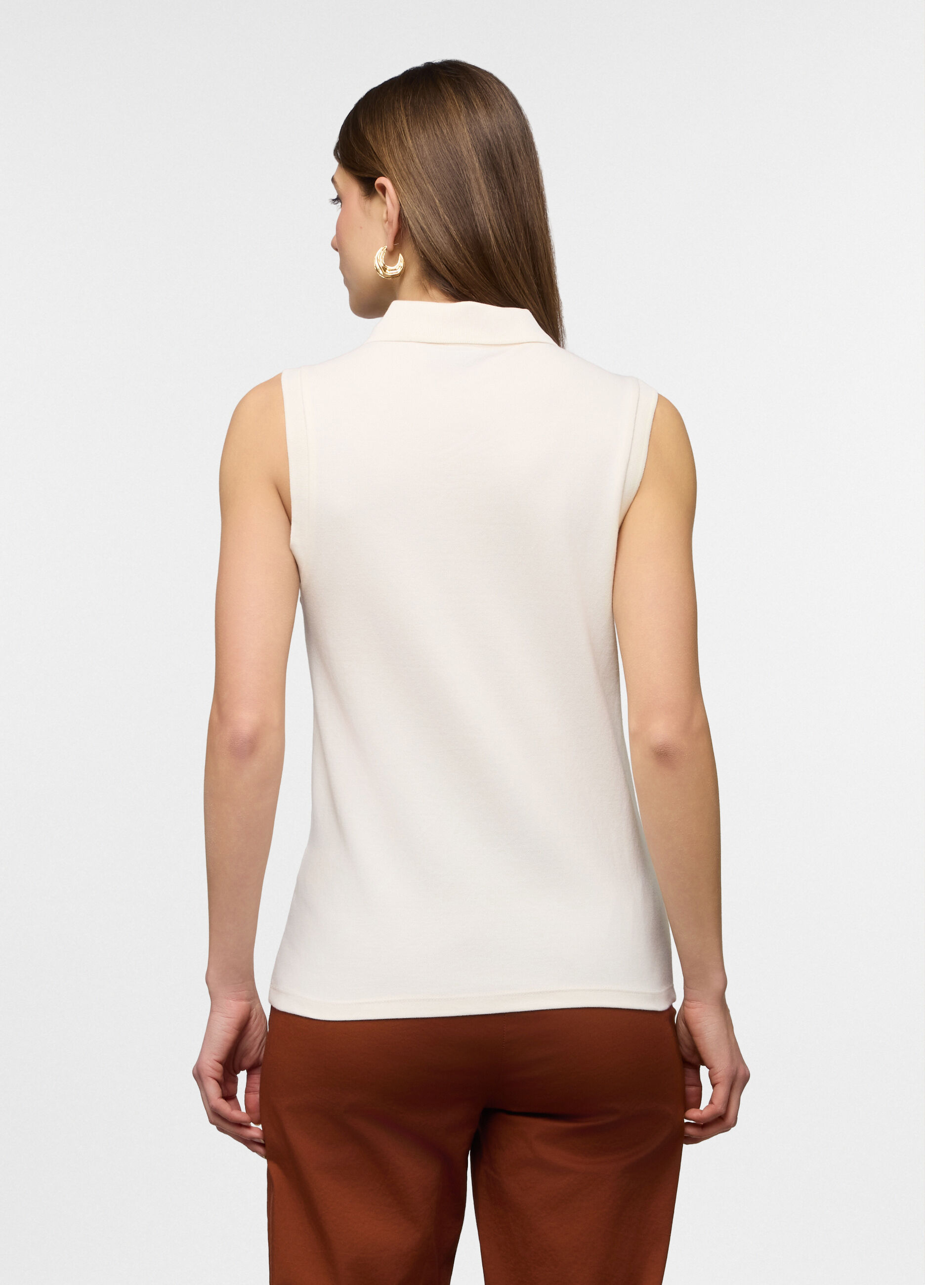 Polo piquet stretch donna_1