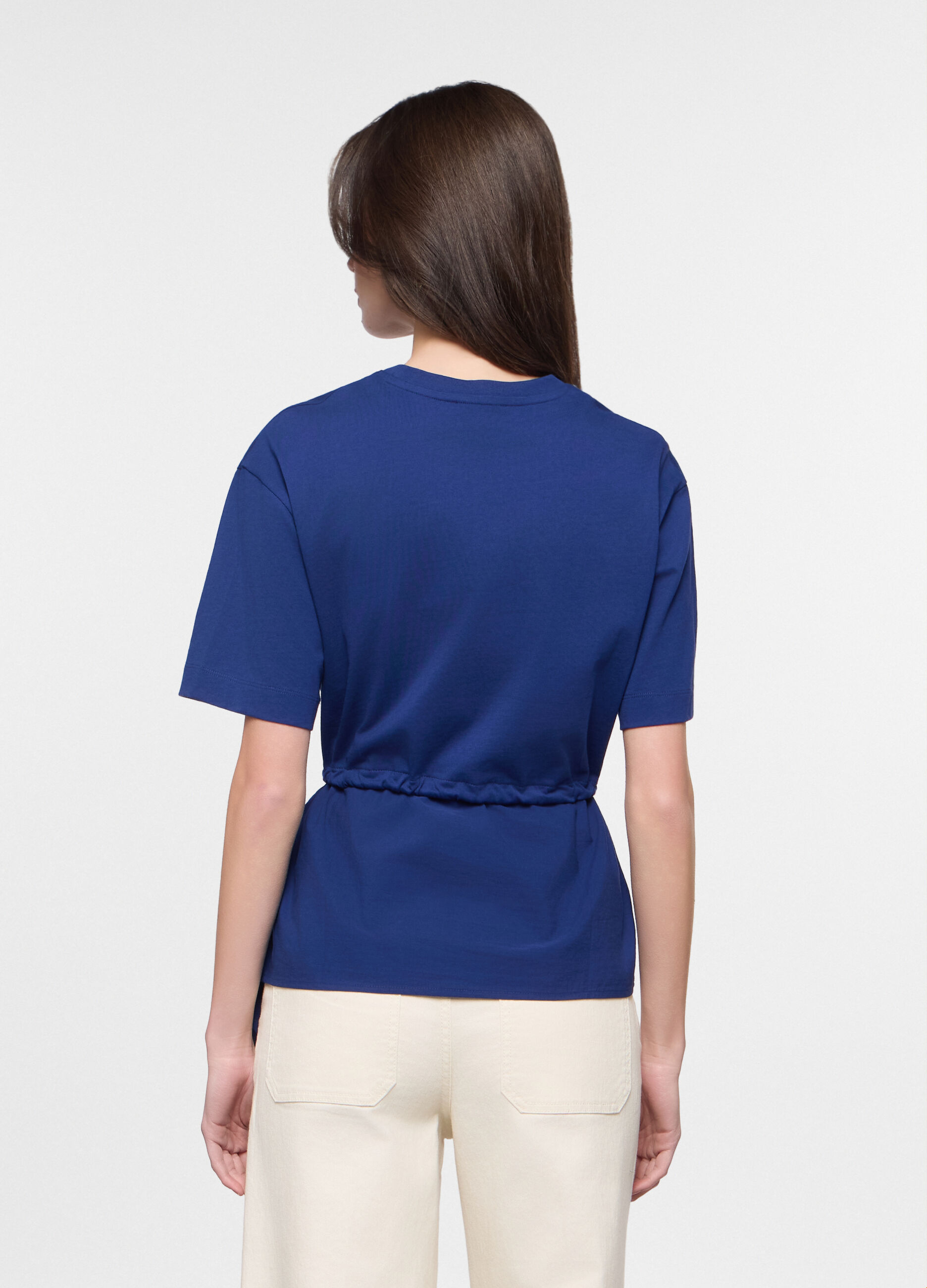 T-shirt girocollo fitted donna_1