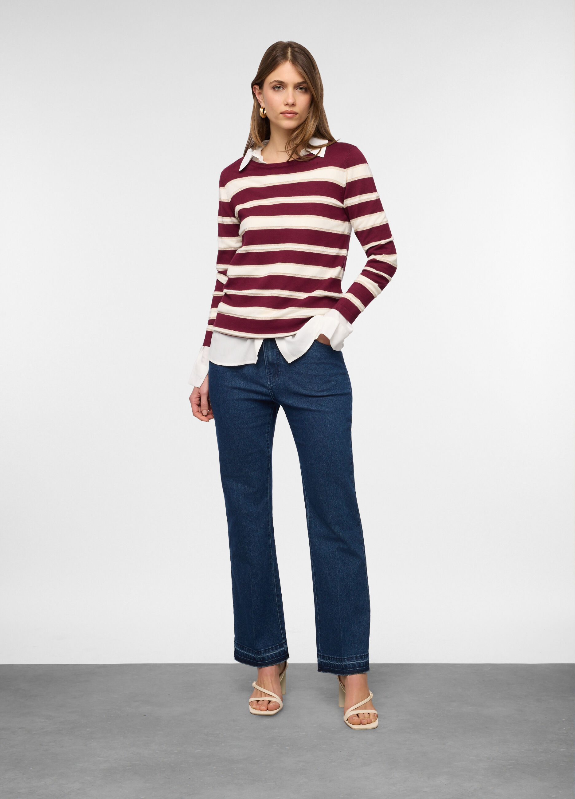 Maglia girocollo operata donna_0