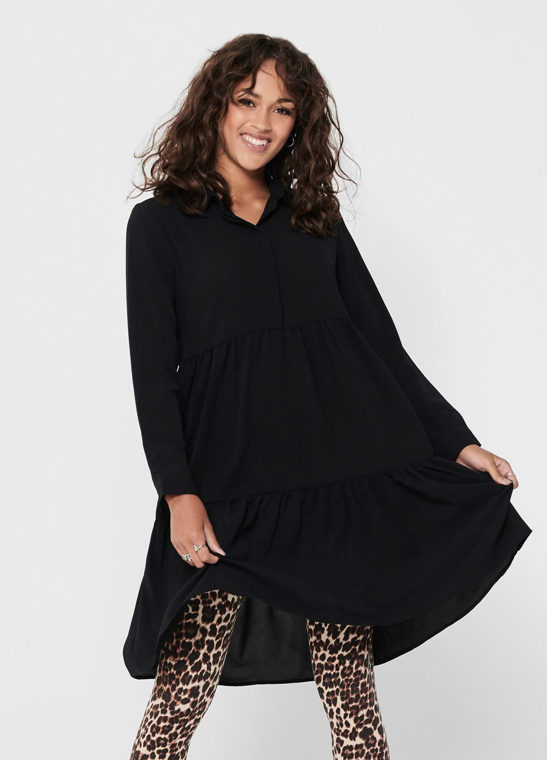 Abito corto tricot donna_0