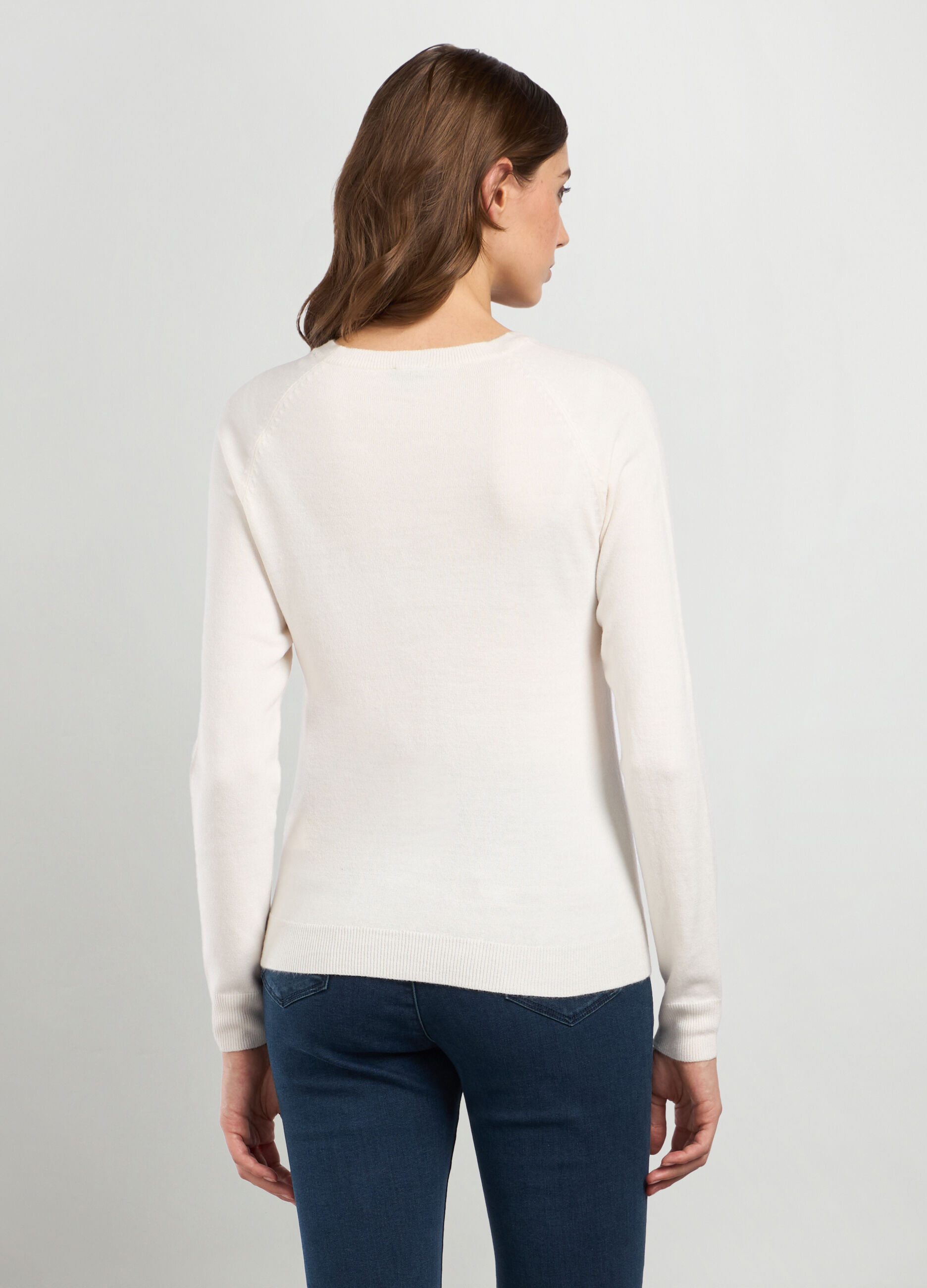 Tricot con maniche raglan donna_1