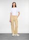 Pantaloni fit Cargo in cotone trattato donna_0