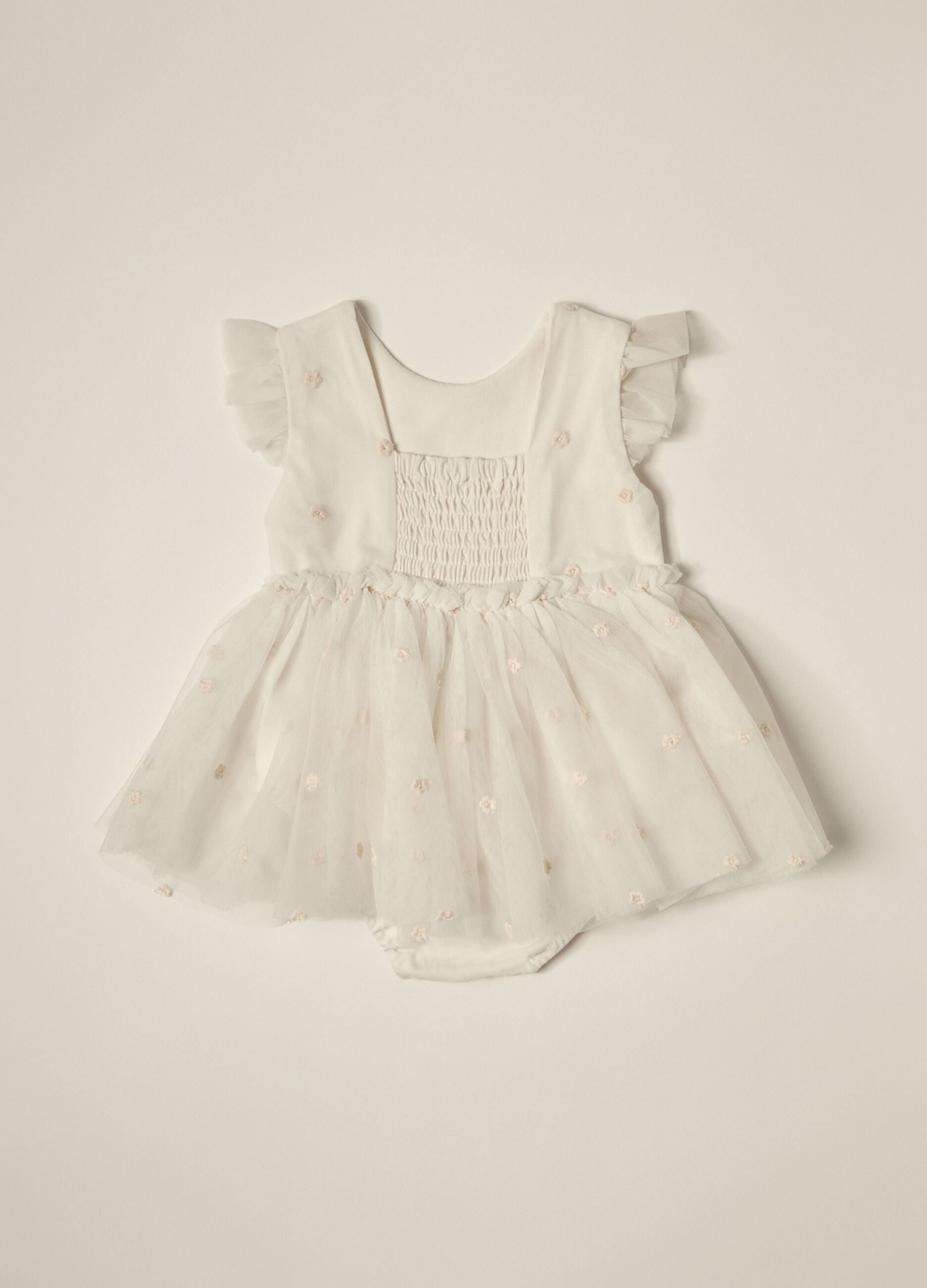 Vestito con gonna in tulle IANA neonata_2