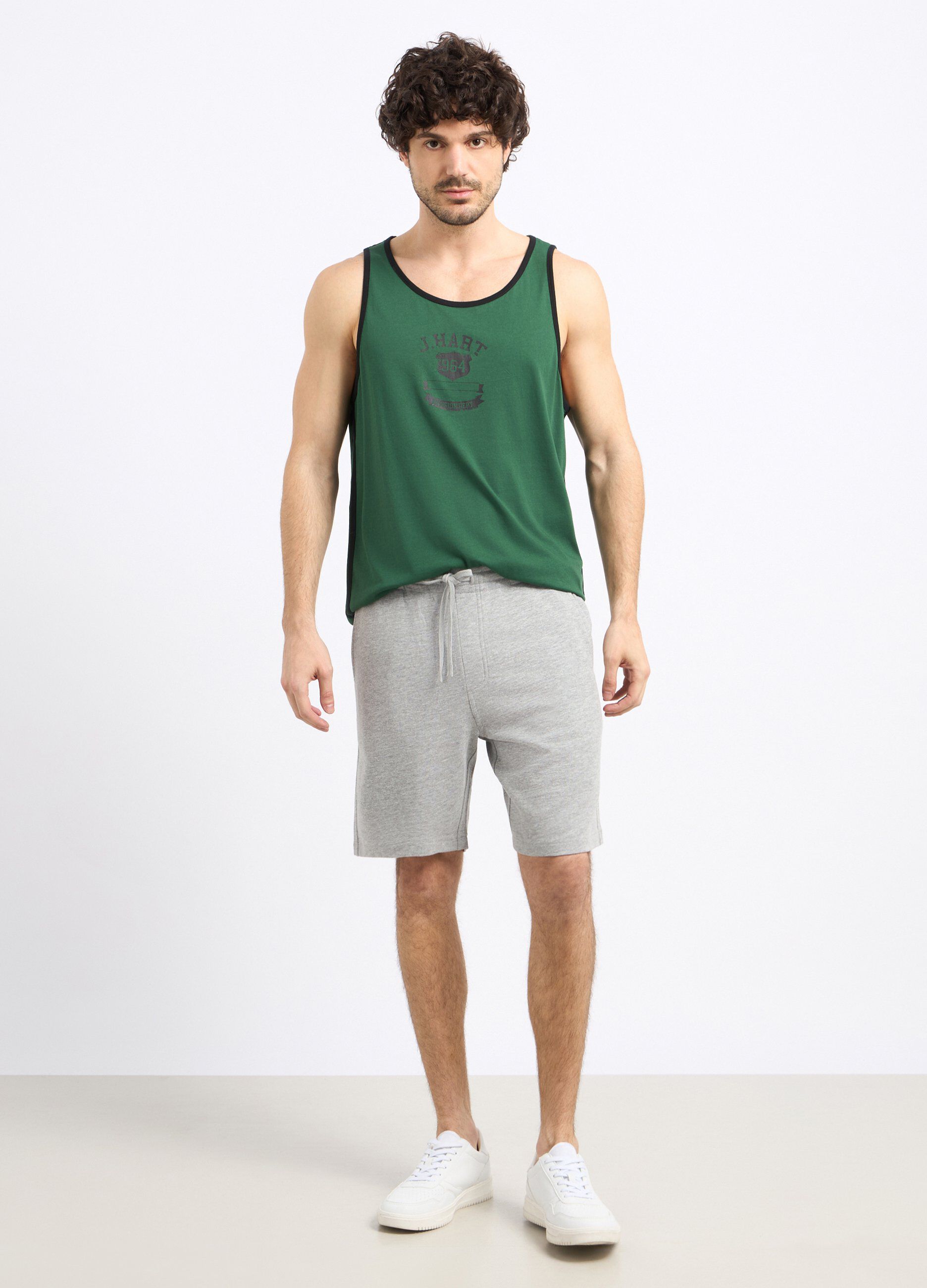Bermuda in cotone uomo