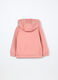 Felpa full zip in puro cotone neonata_1