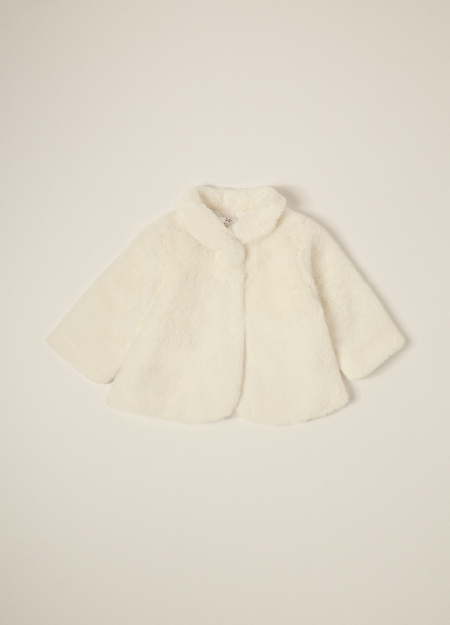 Cappotto in eco fur IANA neonata_0