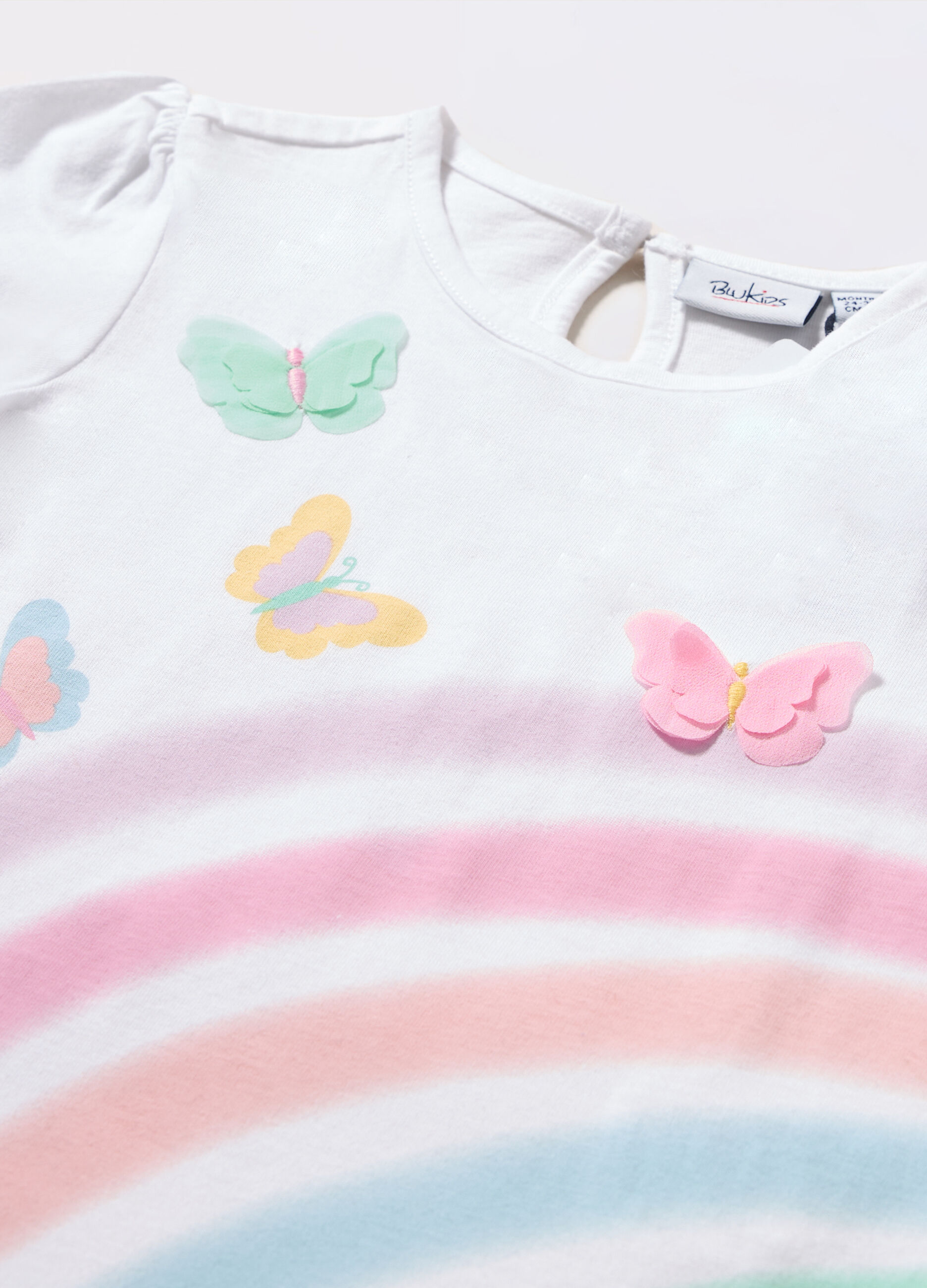 T-shirt in jersey di puro cotone neonata_1