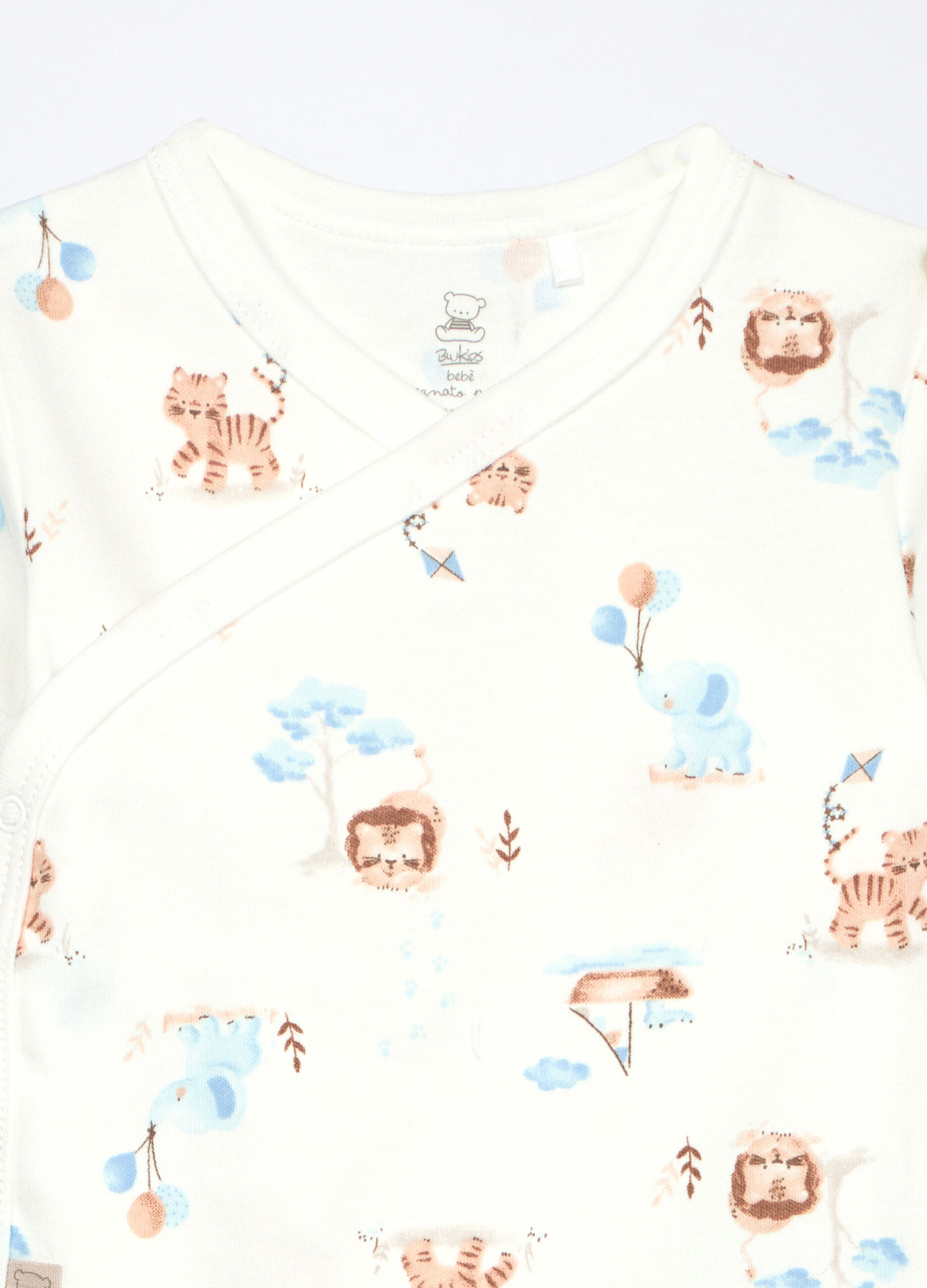 Pack 2 body in interlock di puro cotone neonato_2