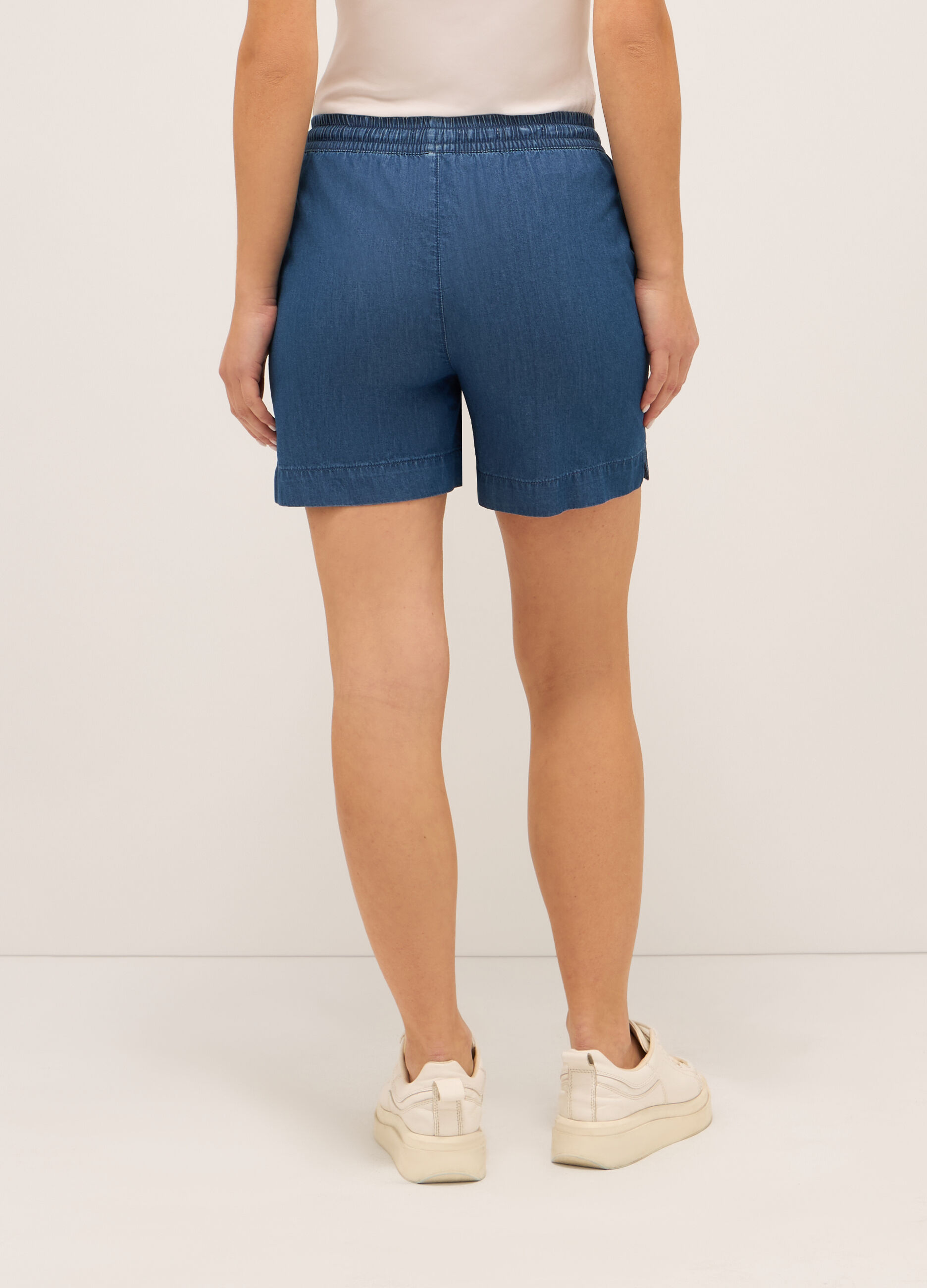 Shorts in puro cotone donna_1