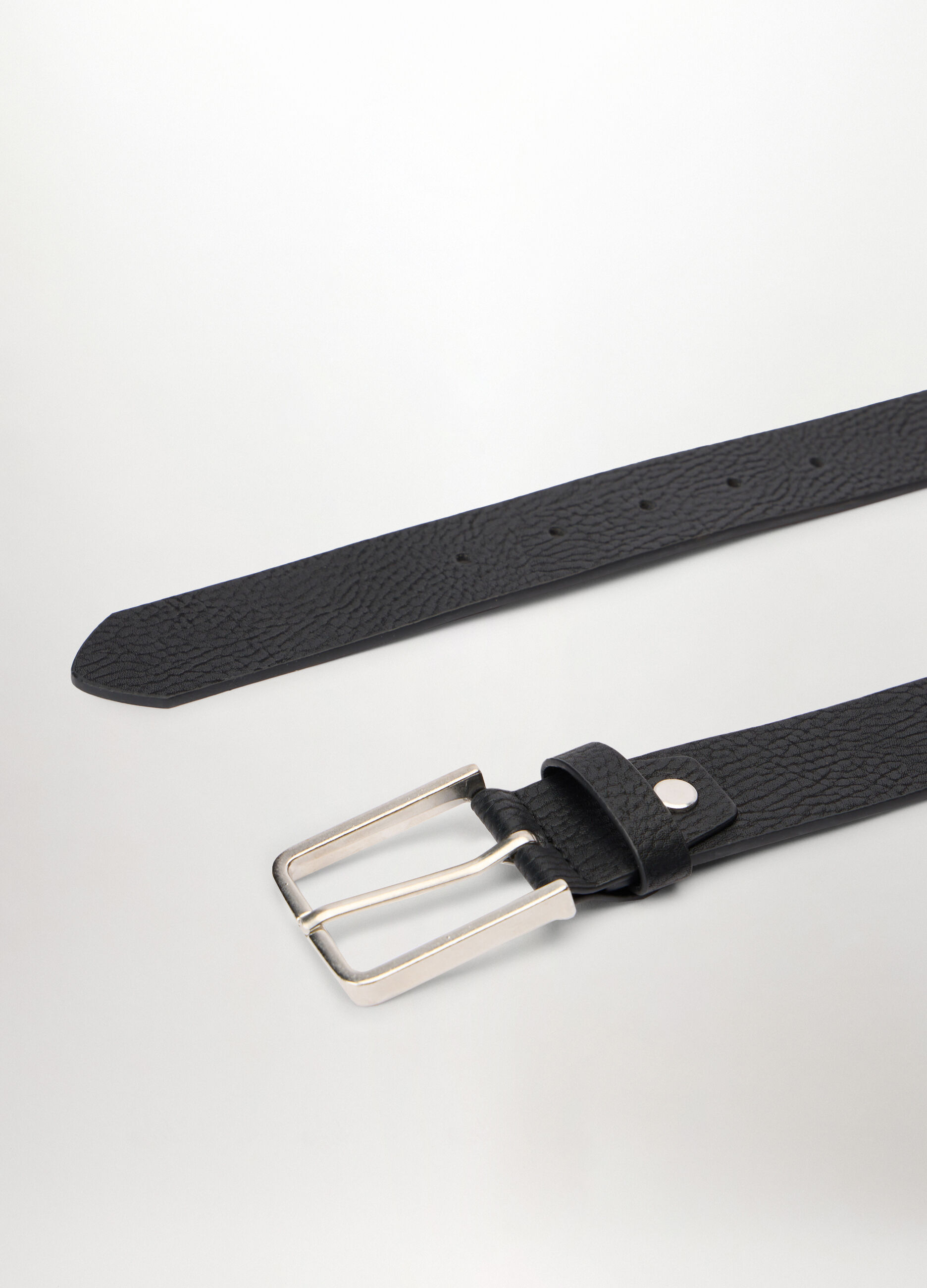 Cintura in ECOpelle granata uomo_1