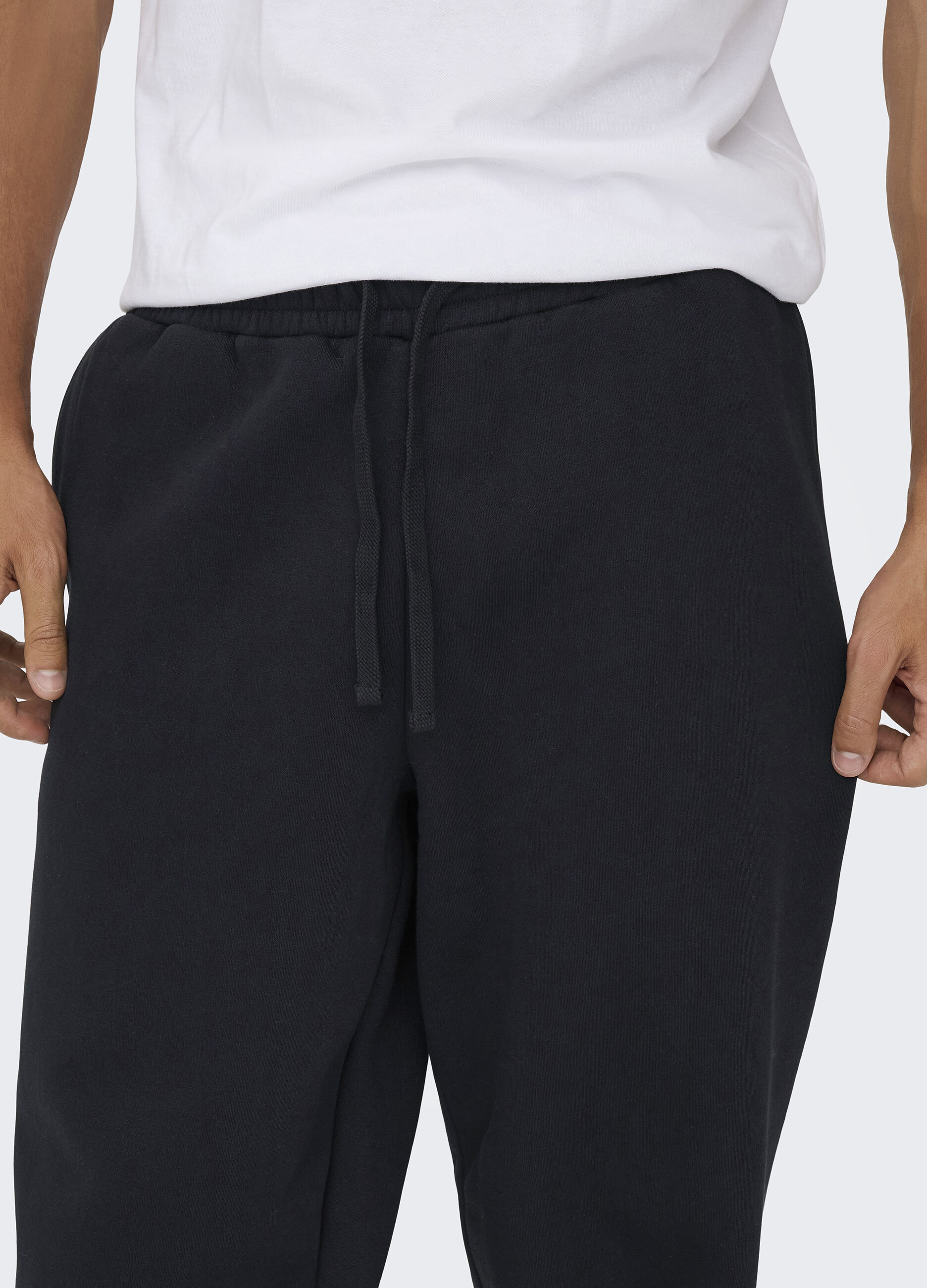 Pantalone tuta in felpa uomo_1