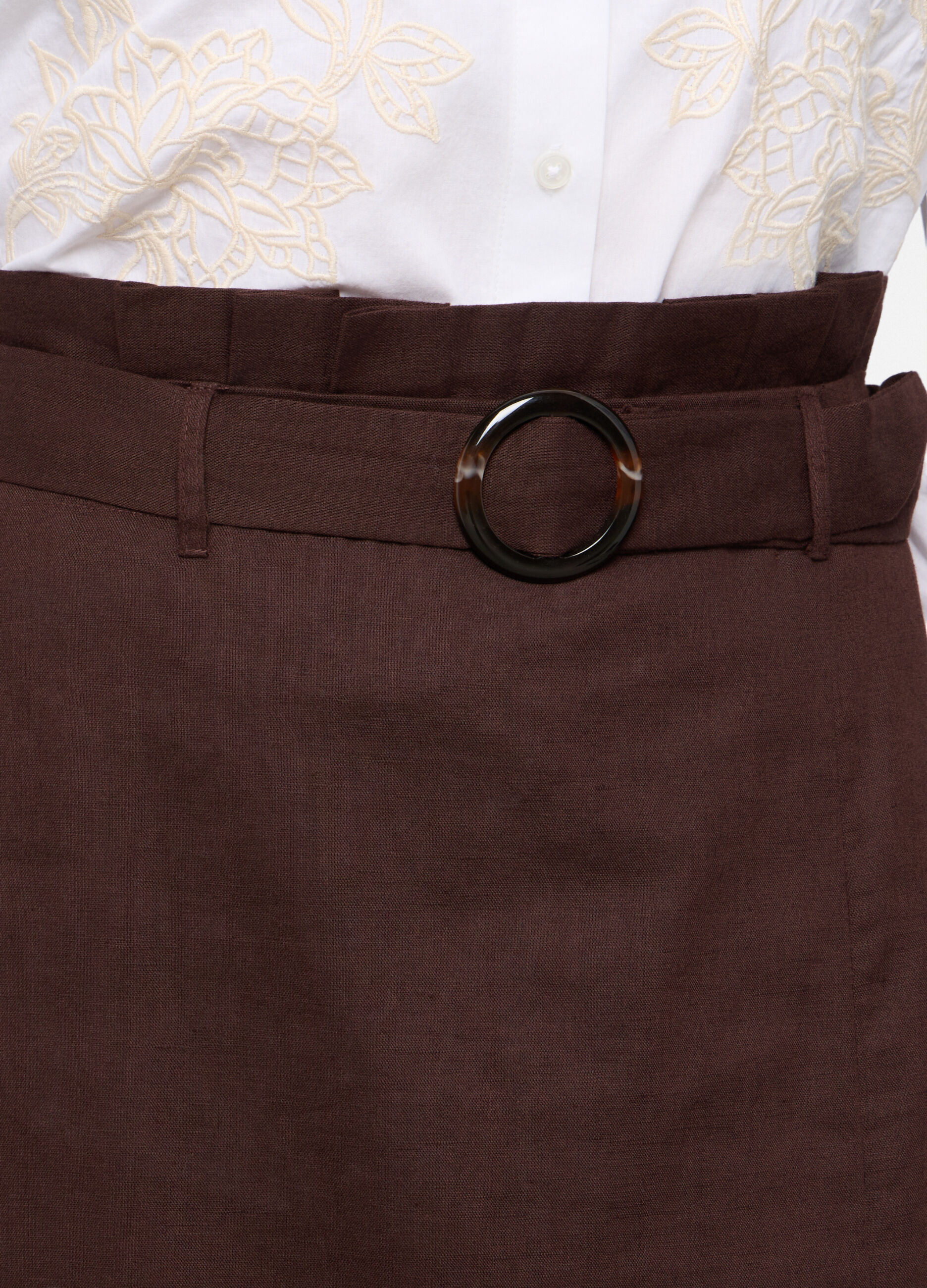 Gonna lunga misto lino donna_2