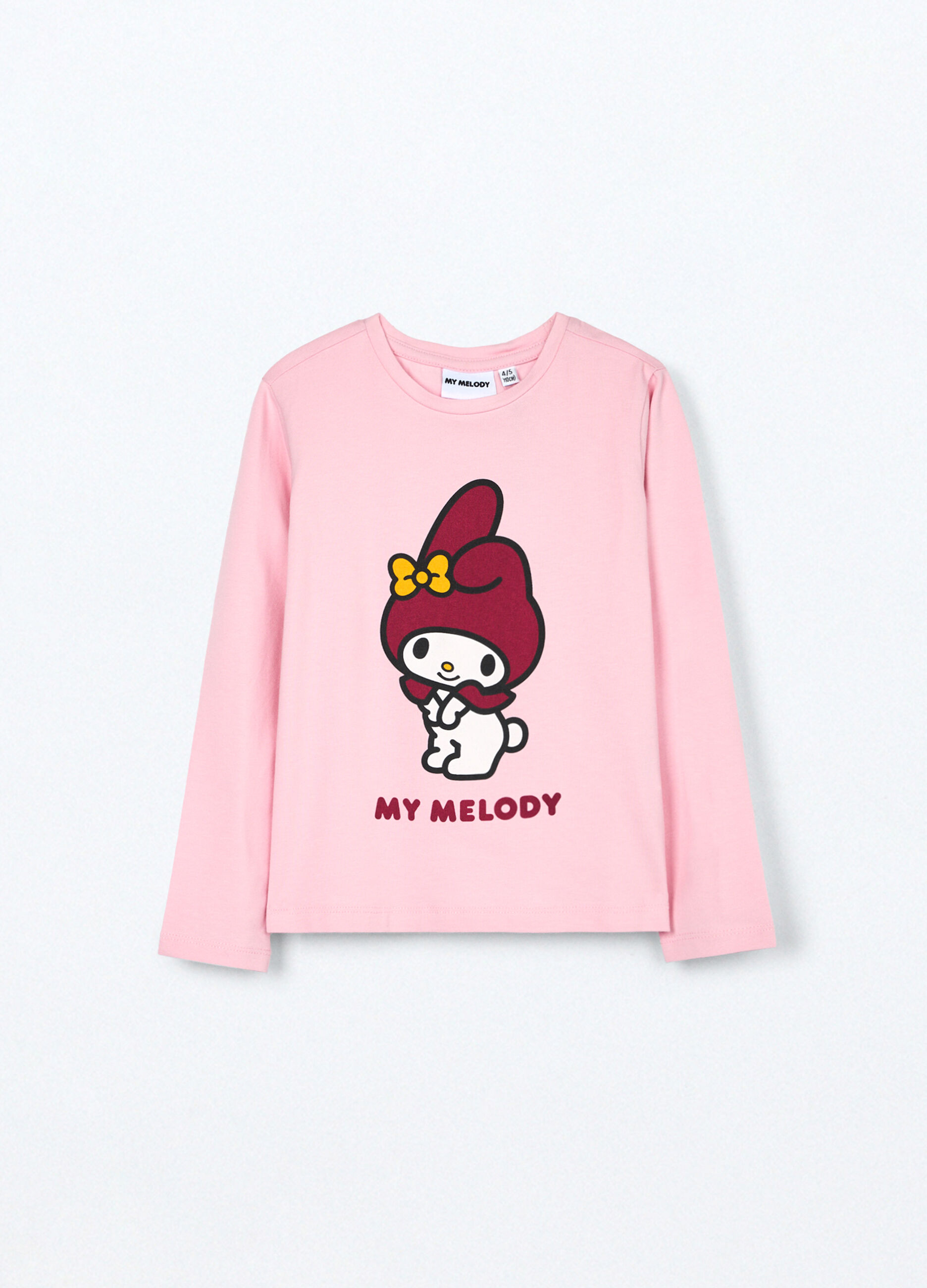 T-shirt i Hello Kitty n jersey di cotone stretch bambina_0
