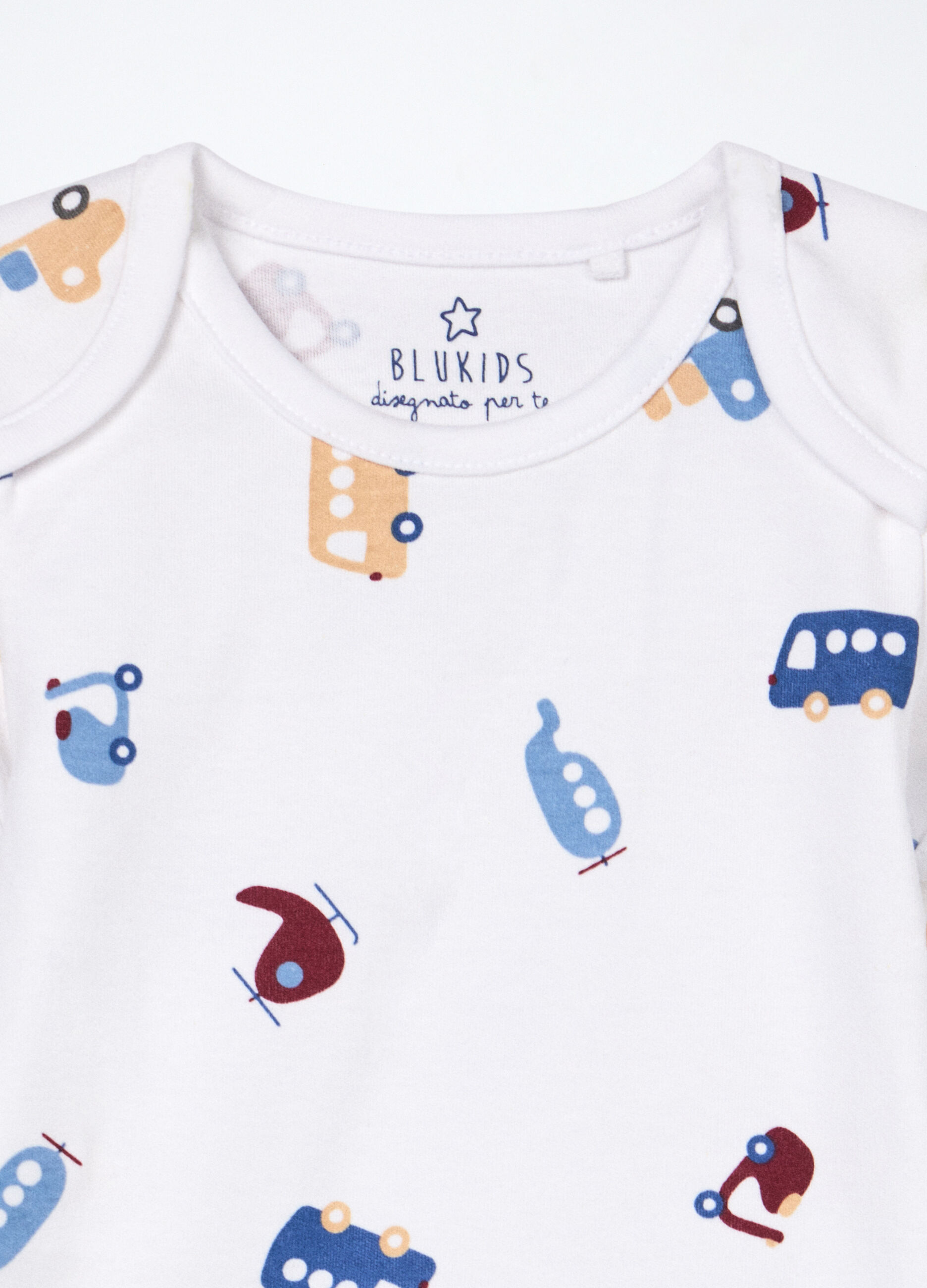 Pack 2 body in interlock di puro cotone neonato_3