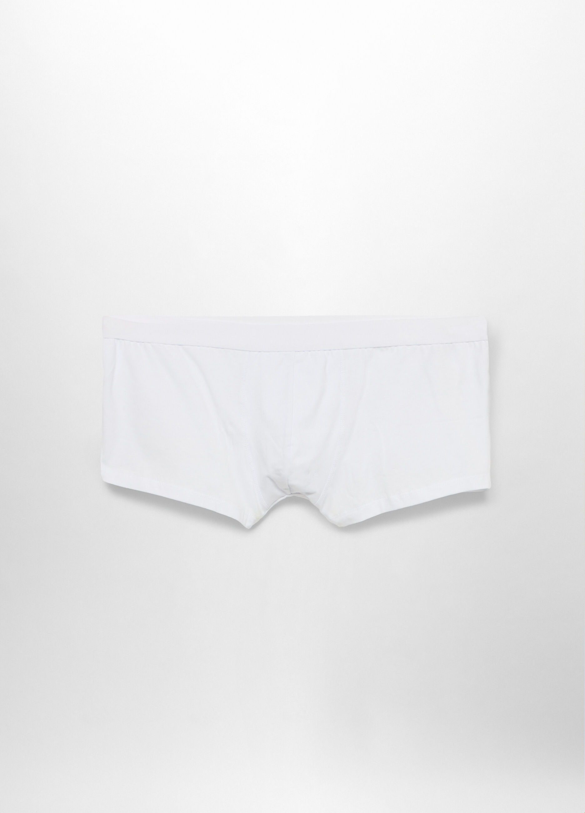 3 pack boxer tinta unita in cotone stretch uomo_1