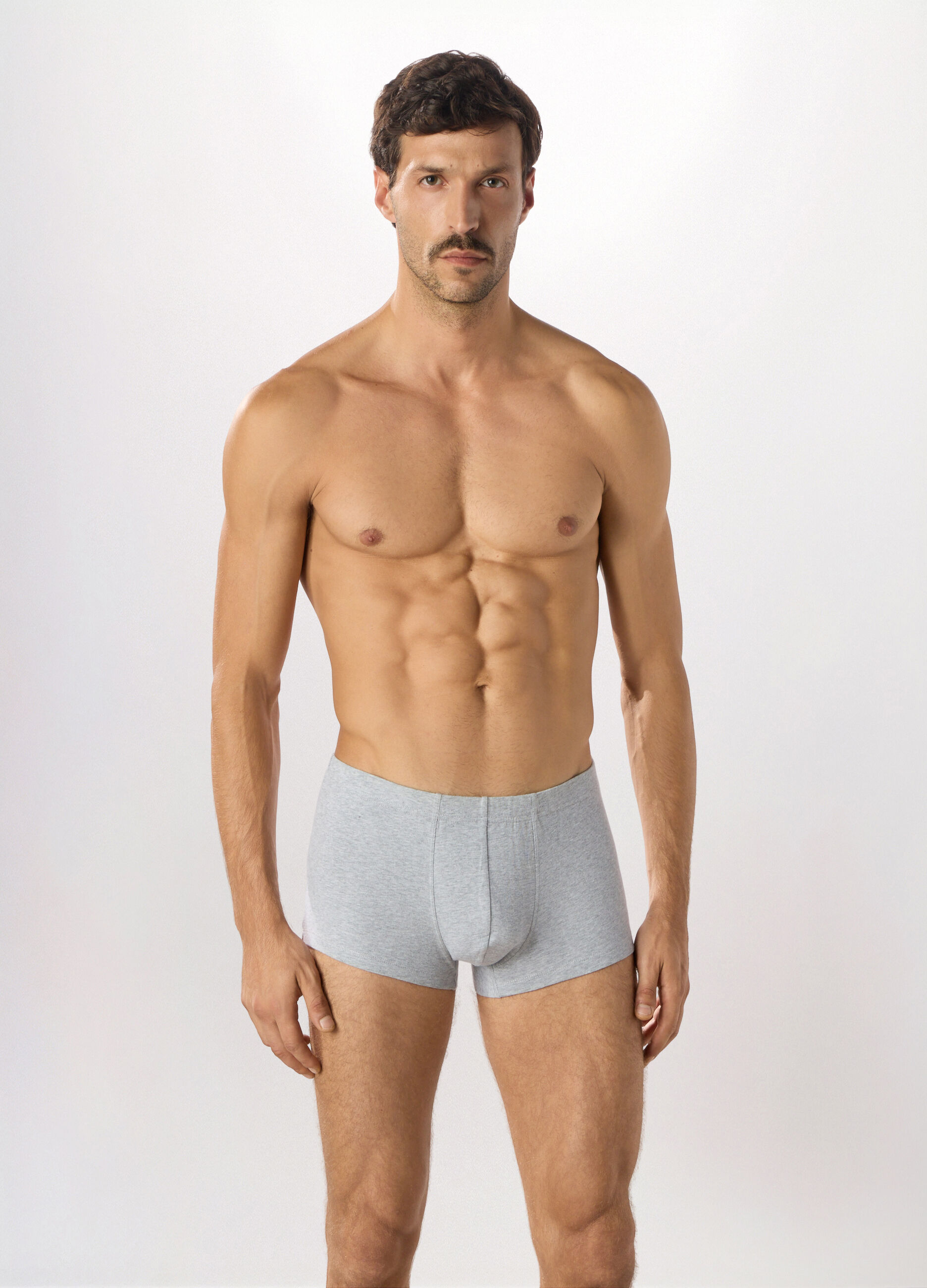 Boxer in cotone stretch uomo_0