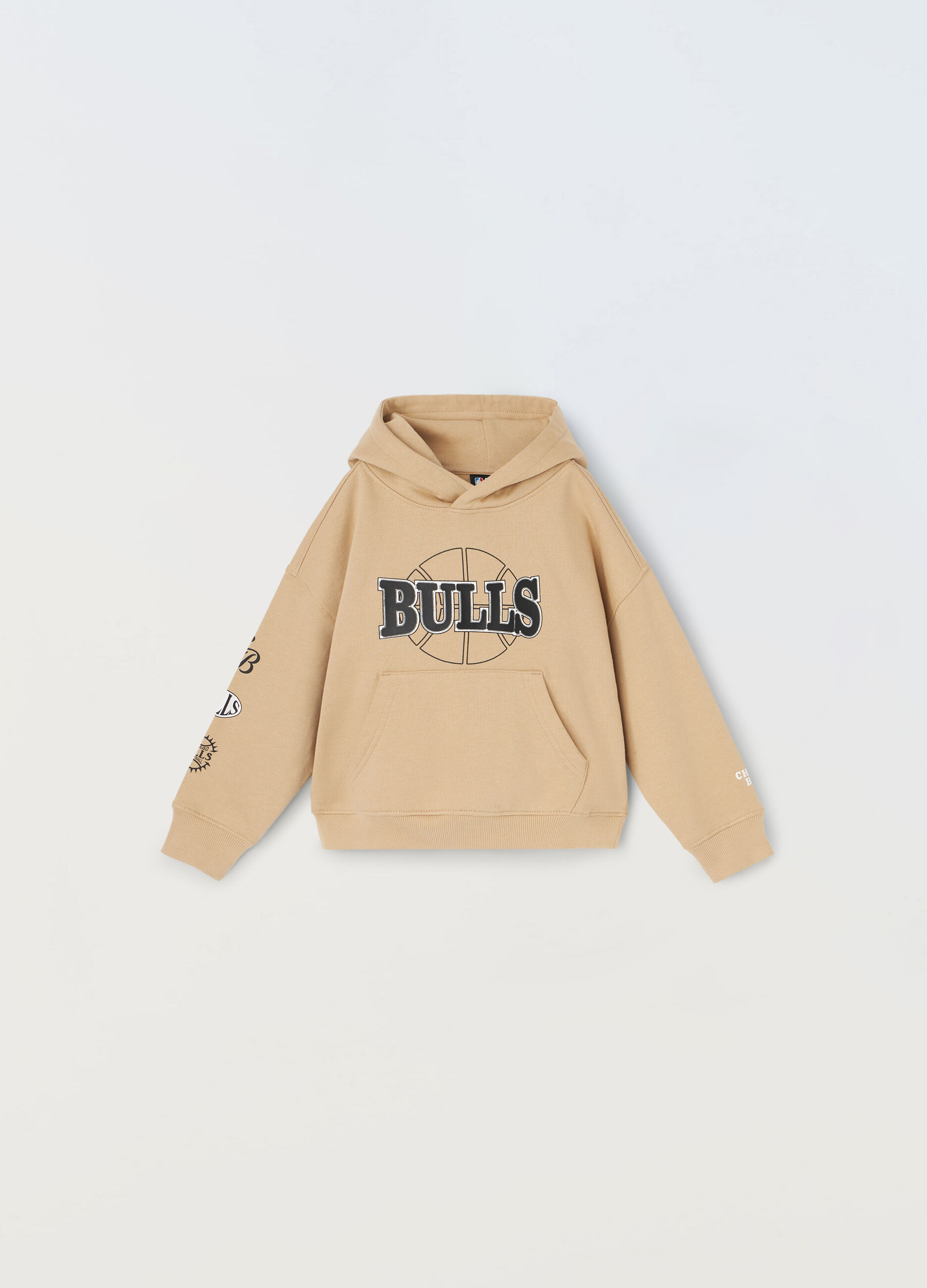 Felpa NBA con cappuccio in french terry in puro cotone bambino_0