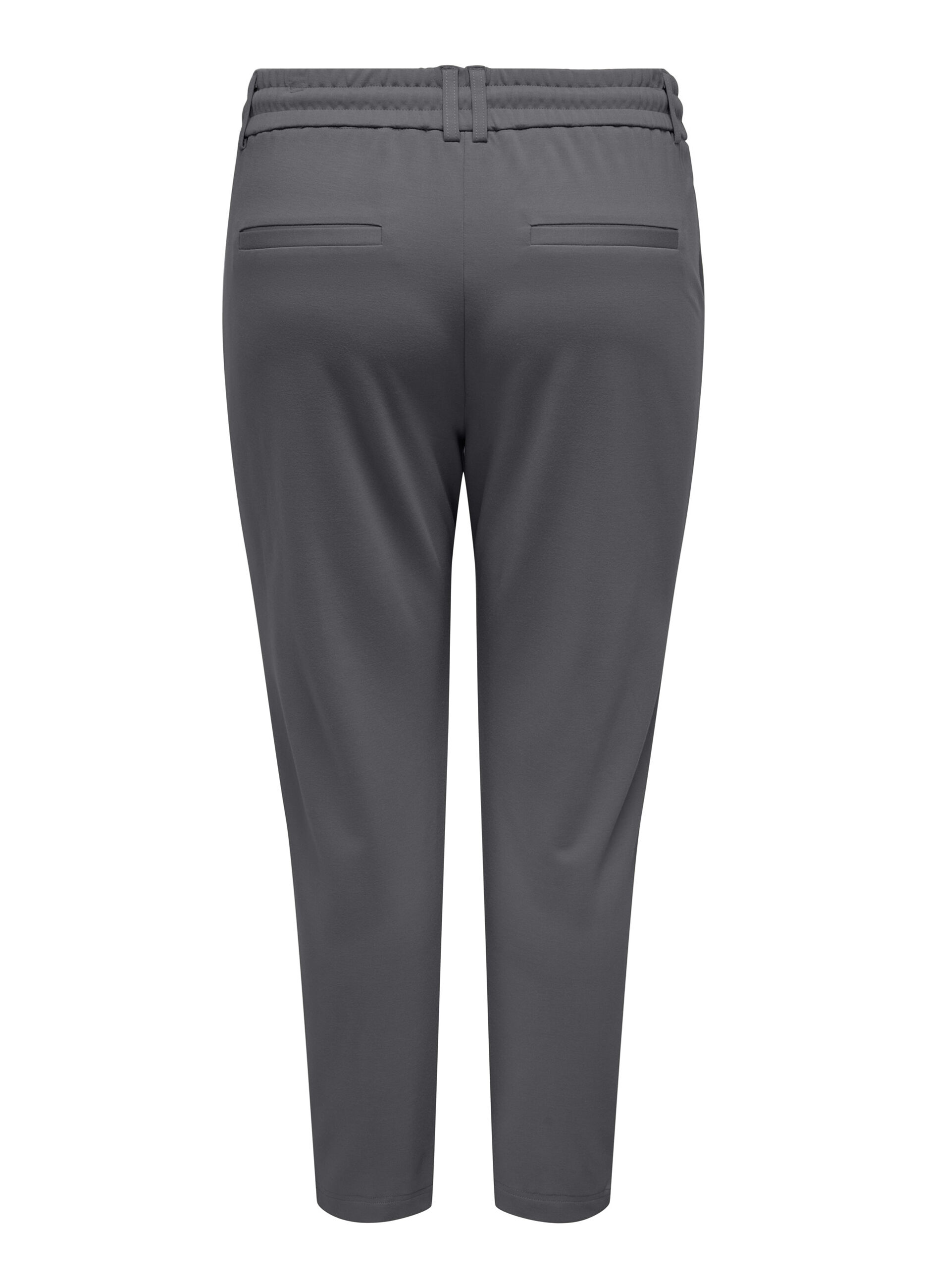 Pantaloni regular fit con coulisse_4