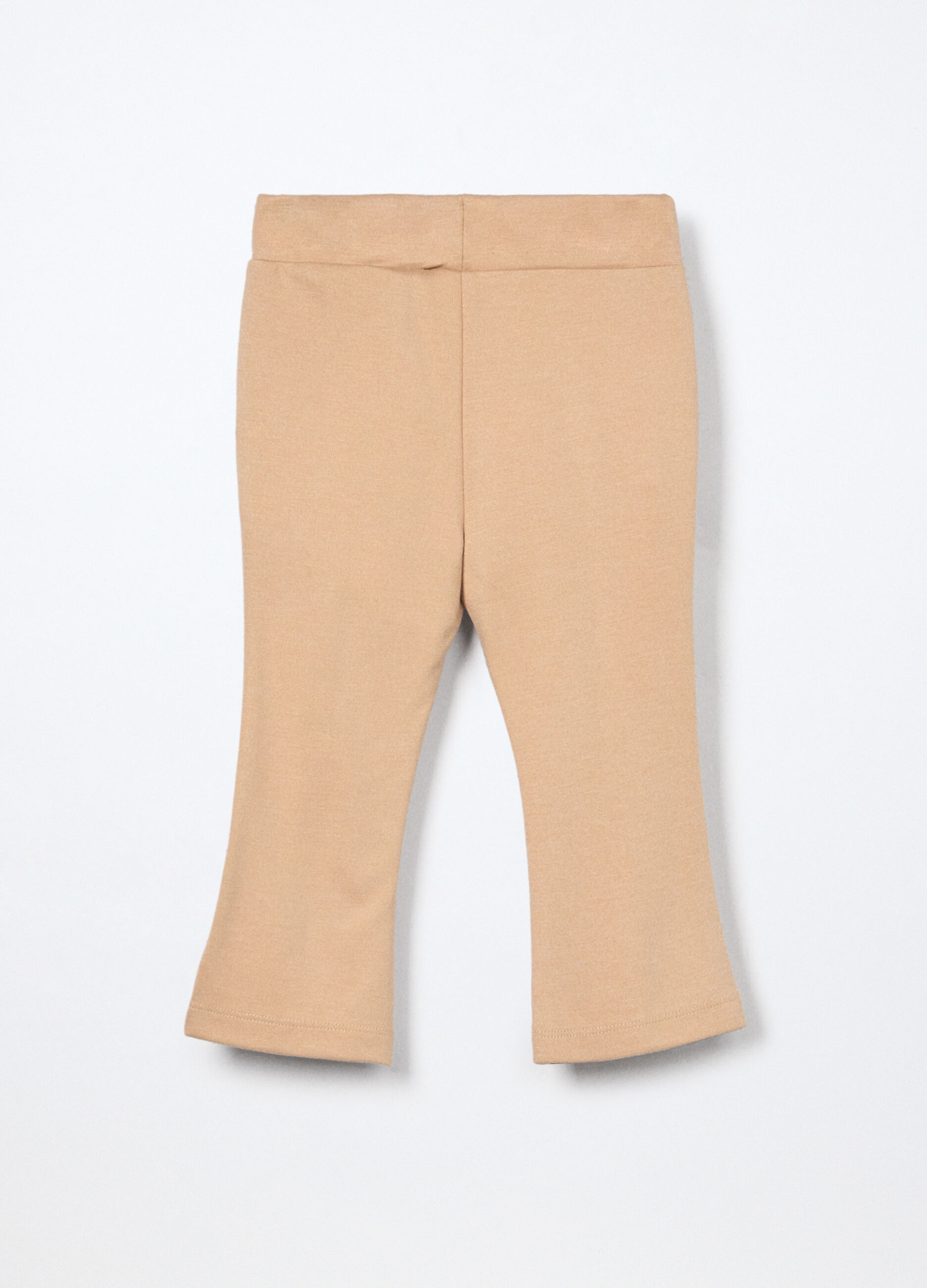 Leggings in misto viscosa stretch neonata_1
