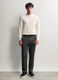Pantaloni chino slim fit in cotone stretch uomo_0