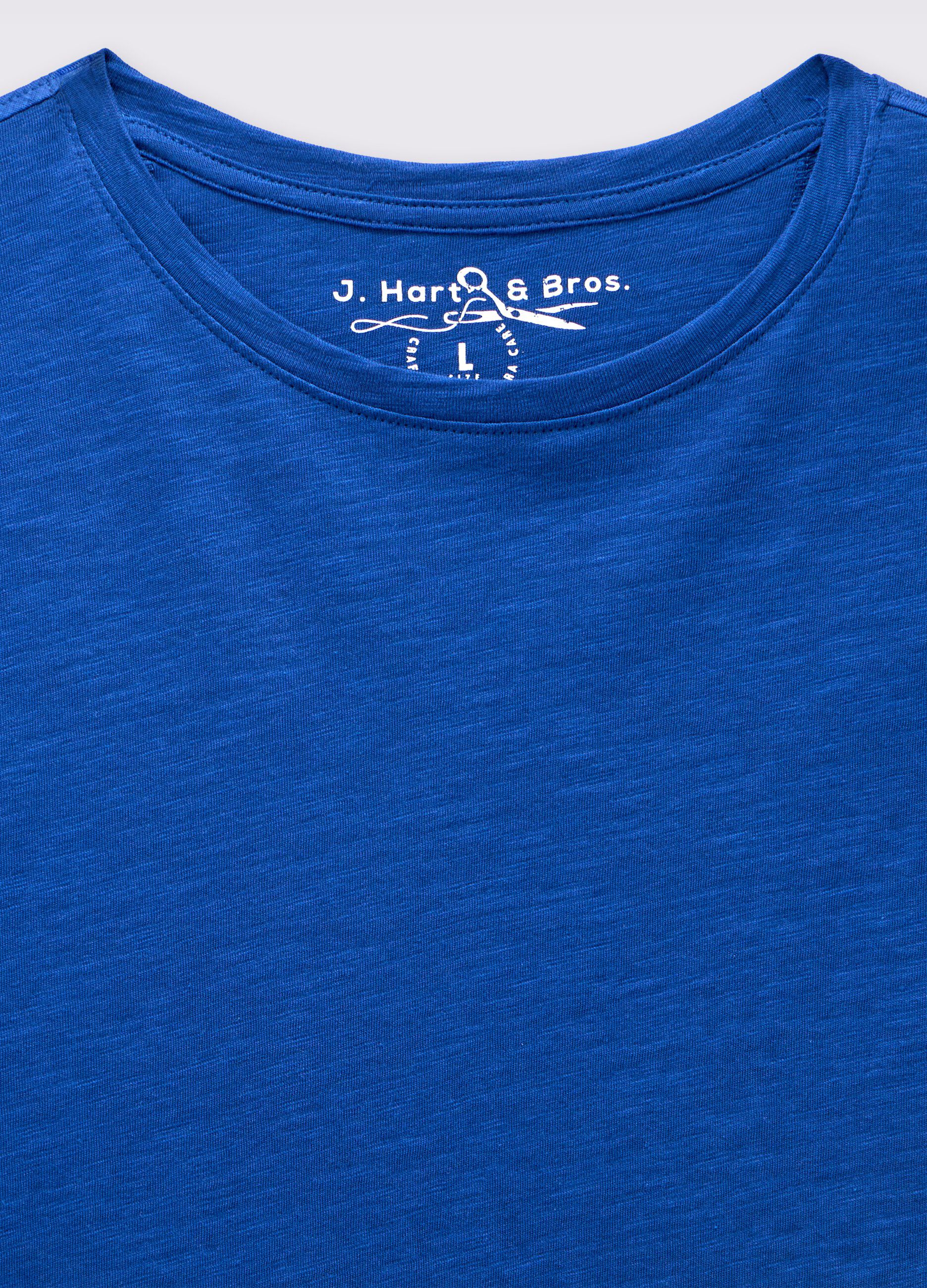 T-shirt girocollo in puro cotone uomo_1