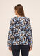 Blusa in puro cotone con scollo a V donna_1
