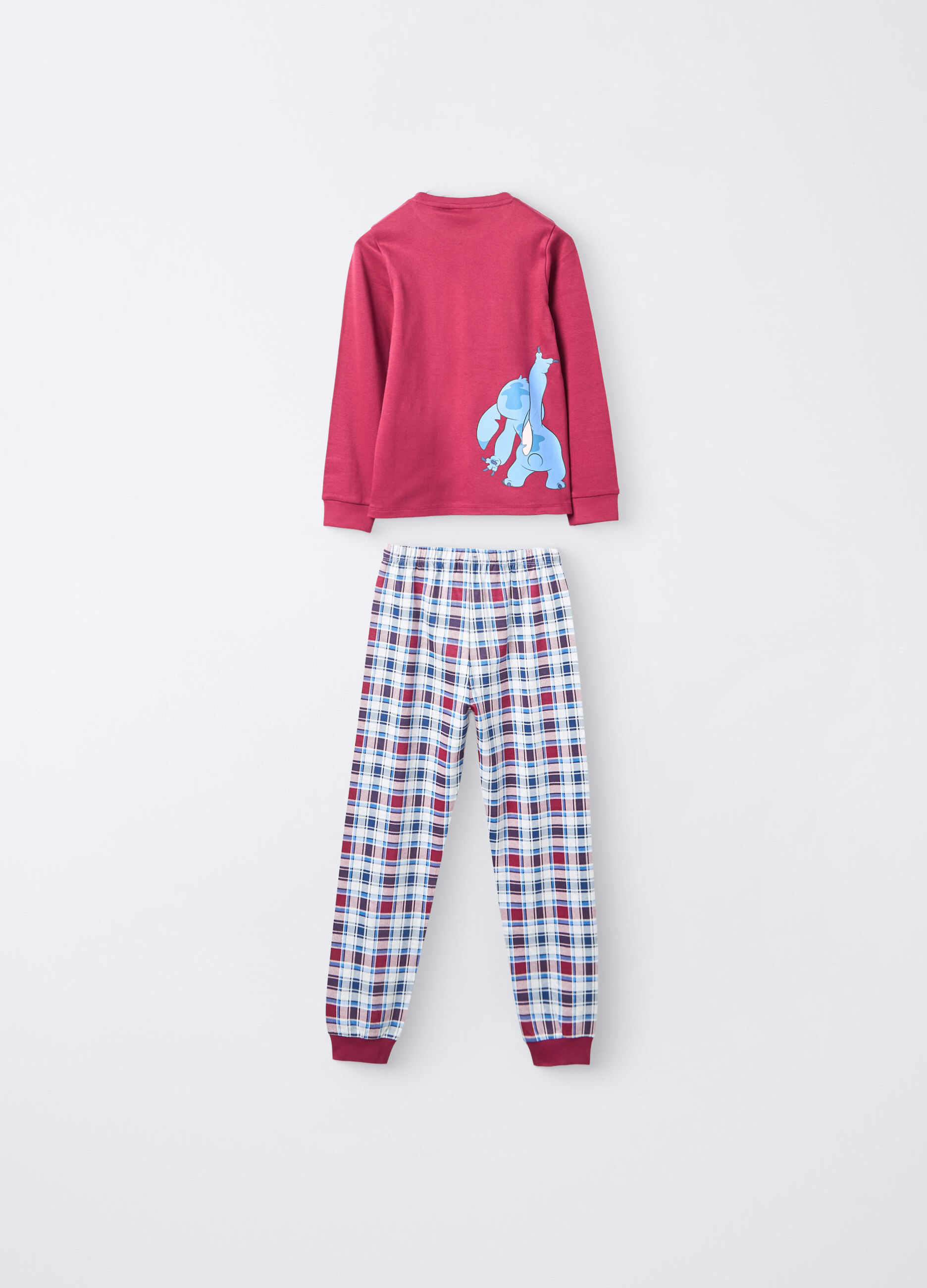 Set pigiama lungo Disney in interlock di puro cotone bambina_1