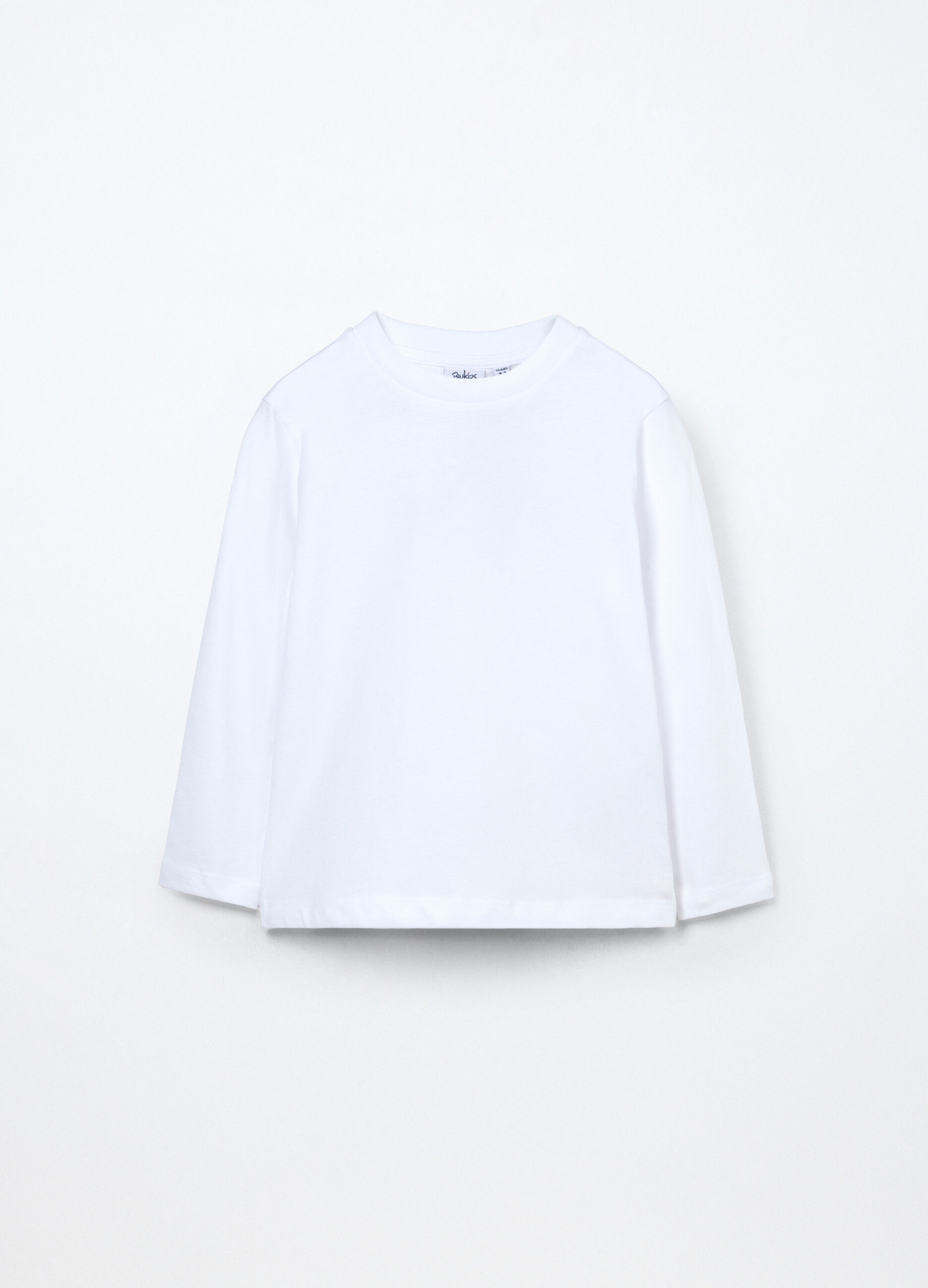 T-shirt in jersey di puro cotone bambino_0