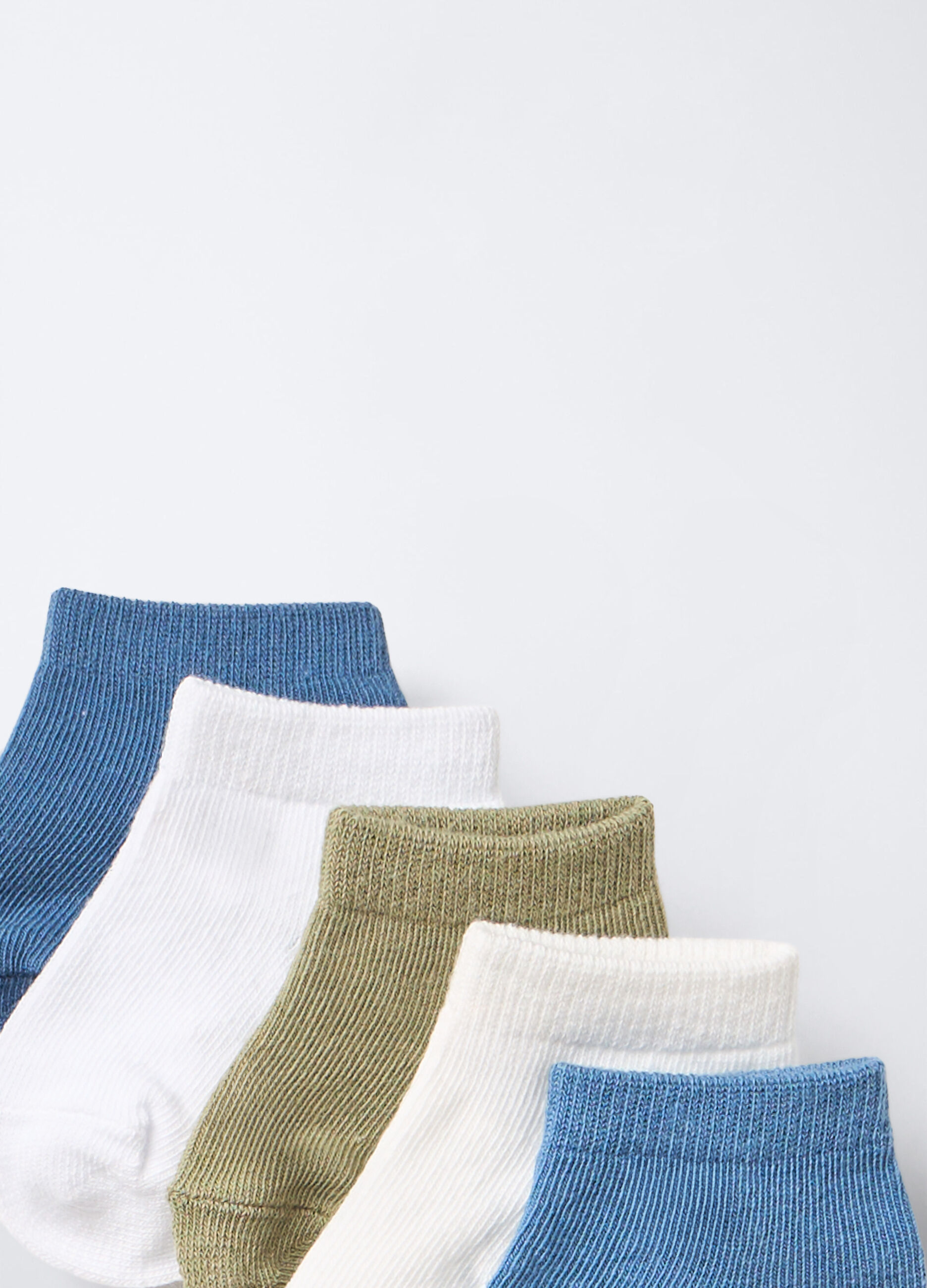 Pack 5 calze corte misto cotone_2