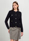 Cardigan tricot con tasche donna_0