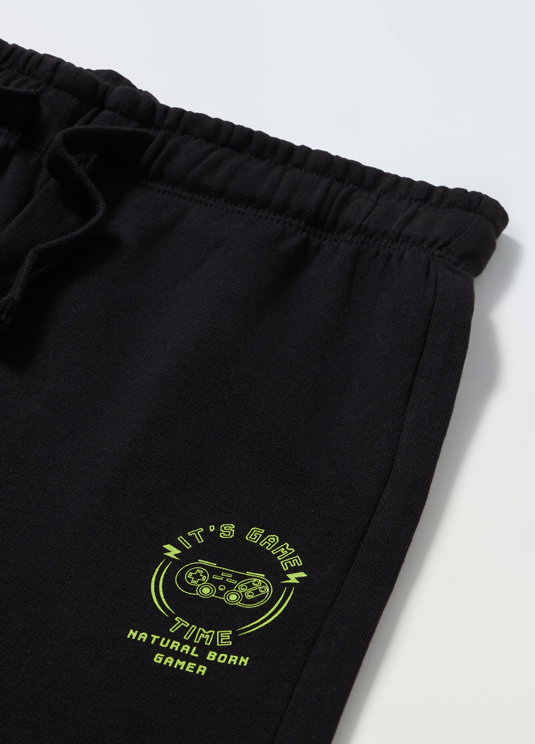 Jogger in puro cotone ragazzo_1