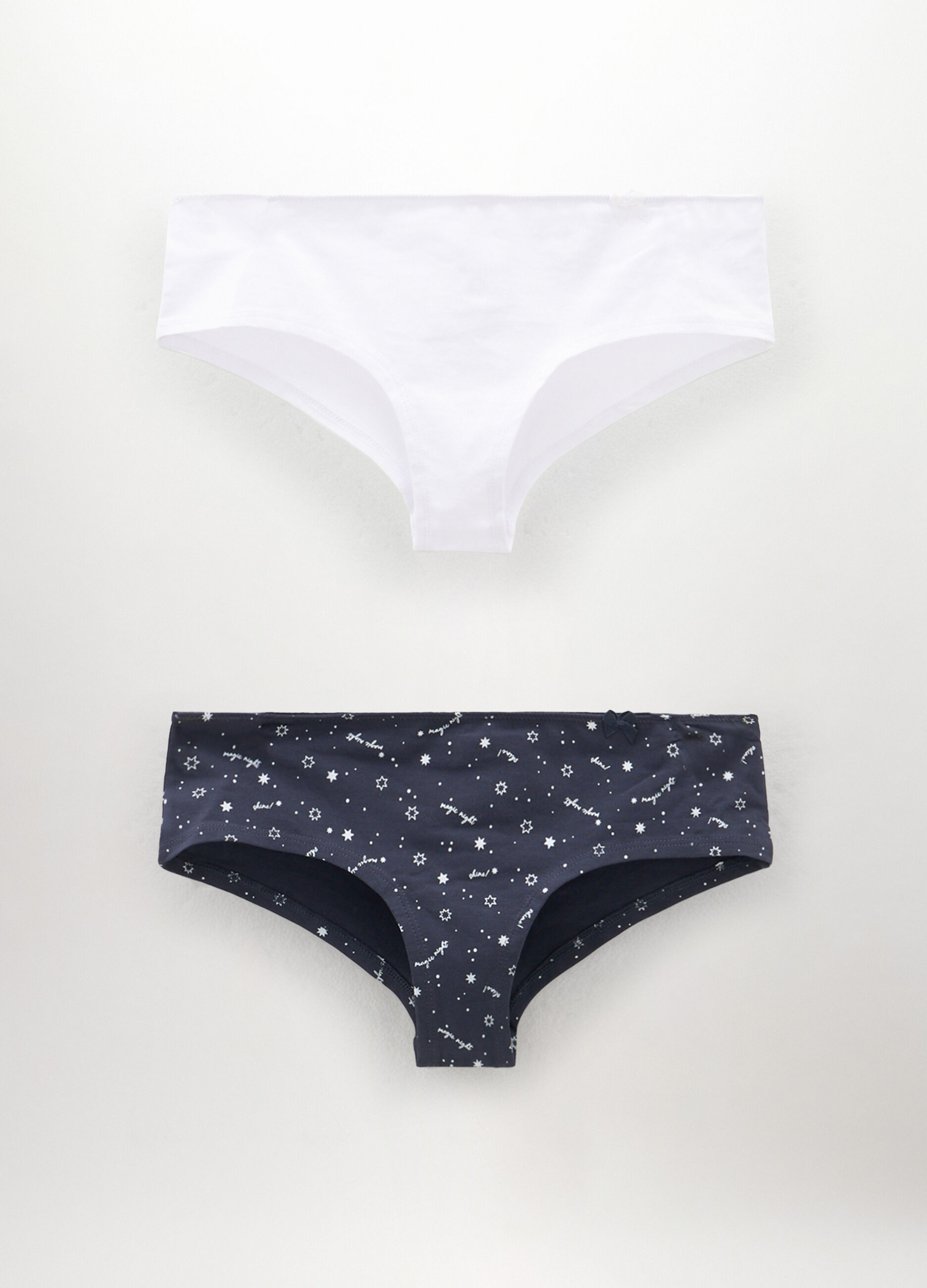 Pack 2 slip in jersey di cotone stretch donna_0