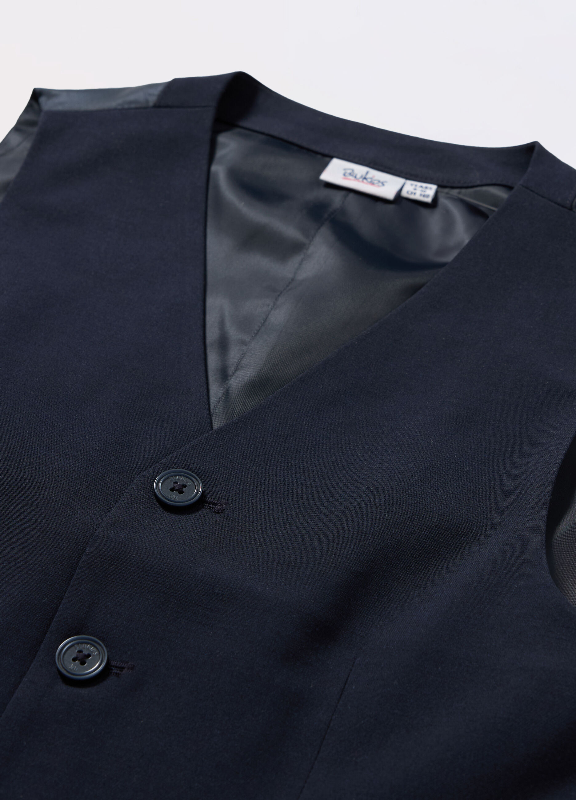 Gilet misto lana bambino 