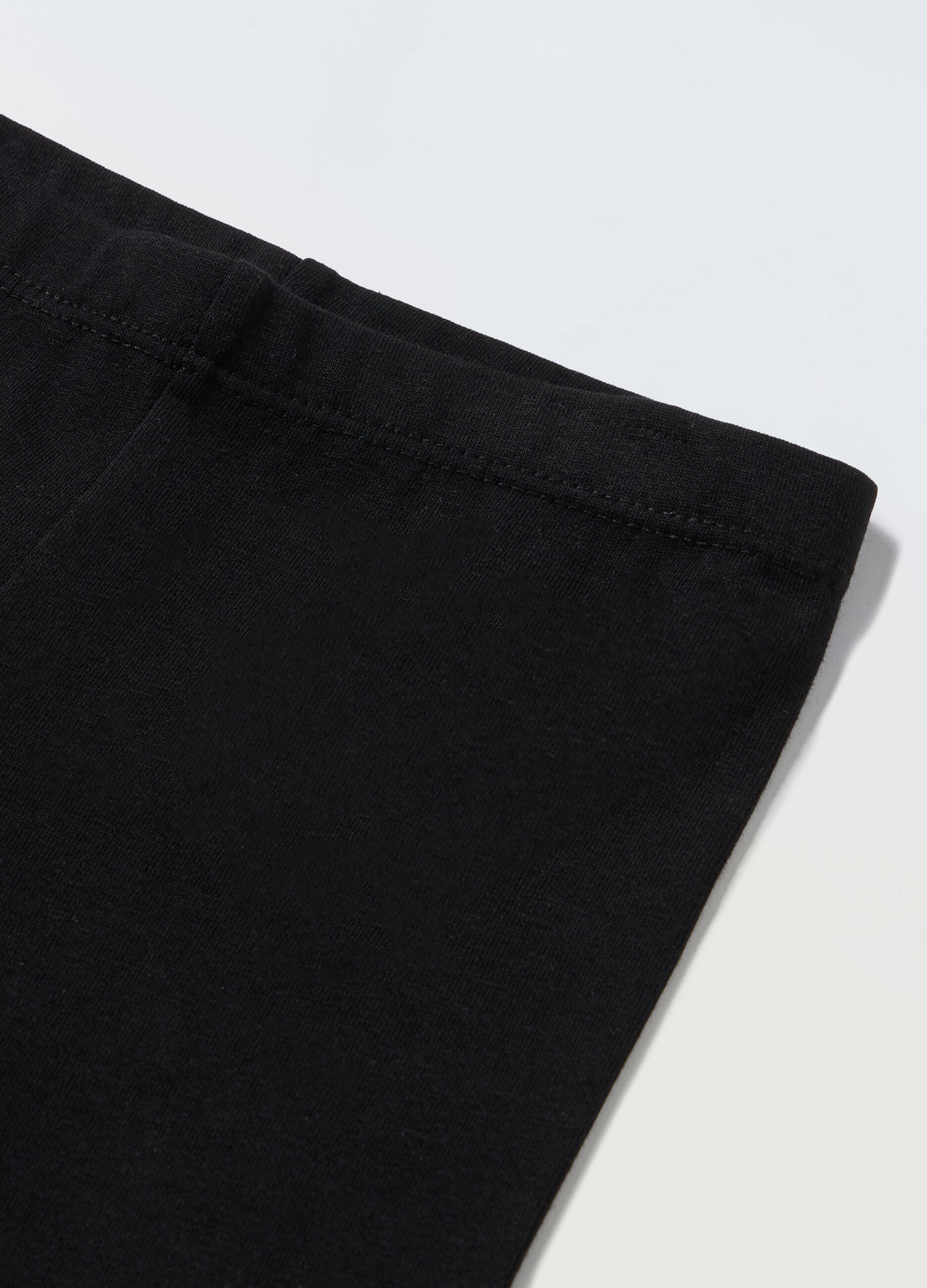 Leggings in cotone stretch bambina_1