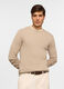 Maglione girocollo a mezza costa inglese uomo_0